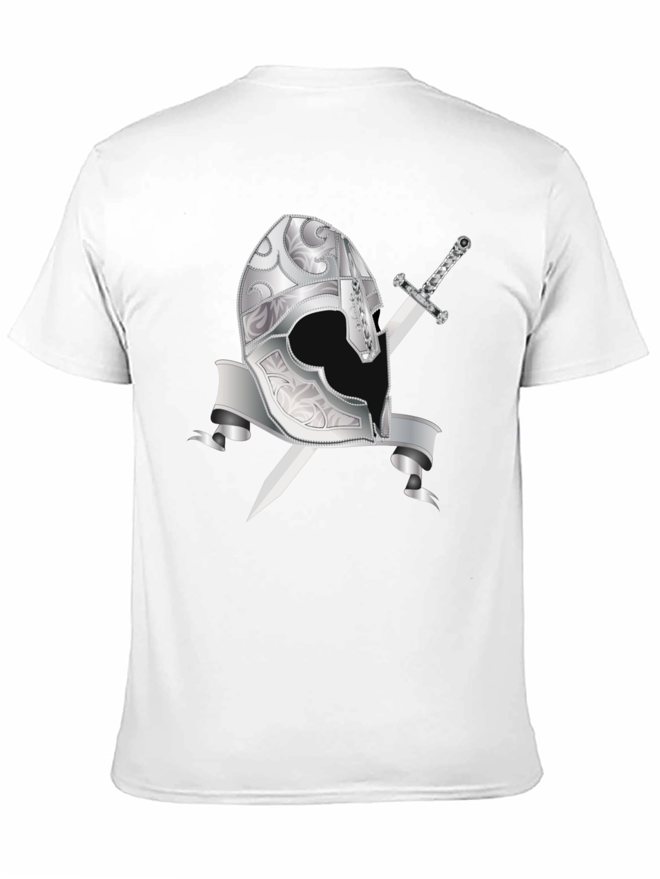Knights Helmet & Sword Graphic Tee
