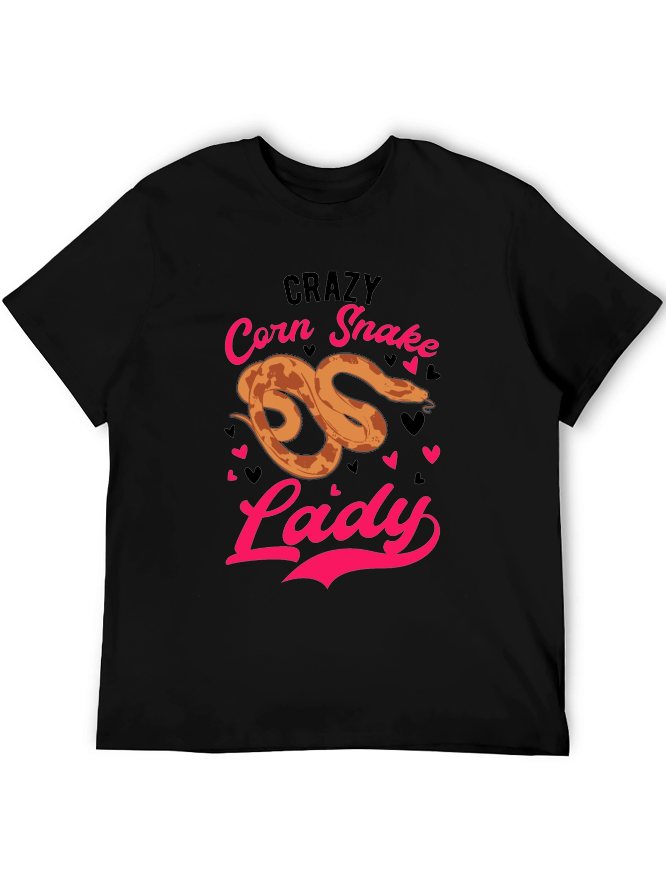 Crazy Corn Snake Lady T-Shirt