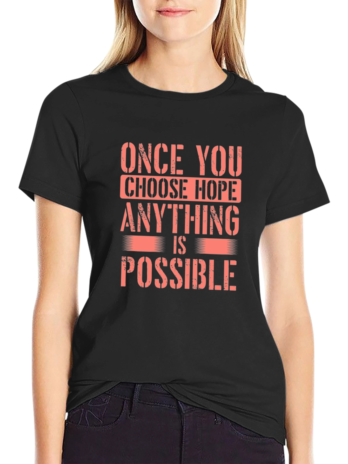 Hope Motivational Graphic T-Shirt