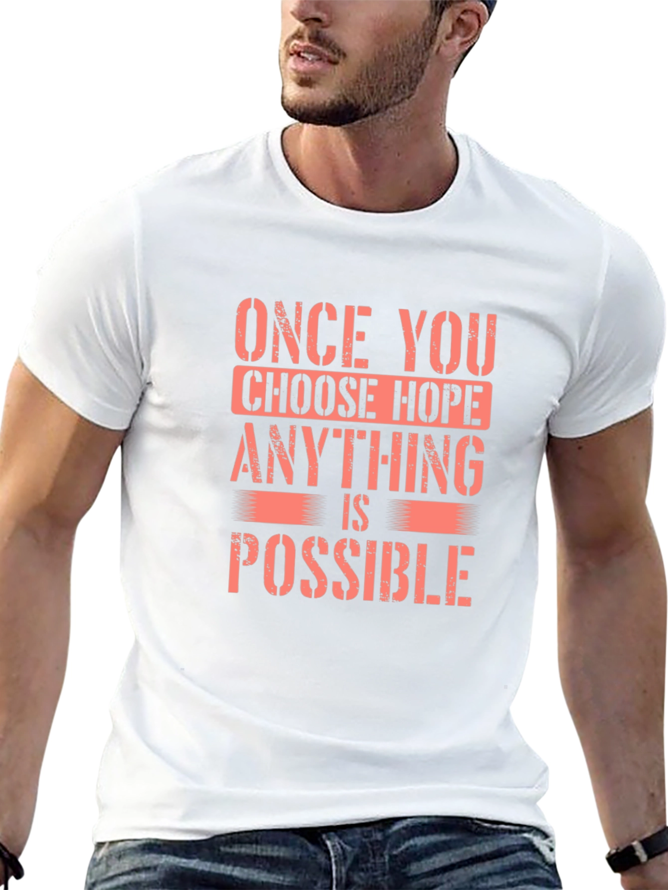 Hope Motivational Graphic T-Shirt