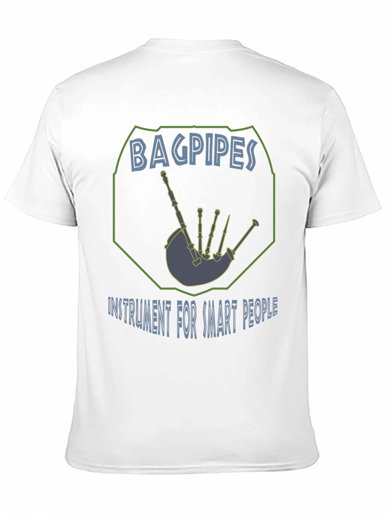 Bagpipes Instrument for Smart People Graphic T-Shirt