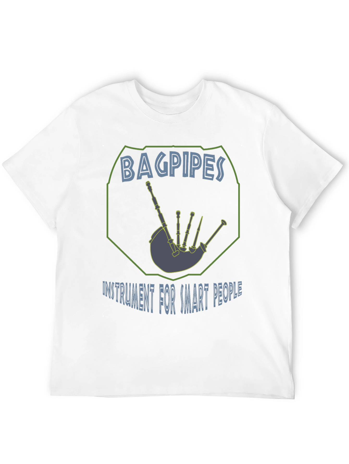 Bagpipes Instrument for Smart People Graphic T-Shirt