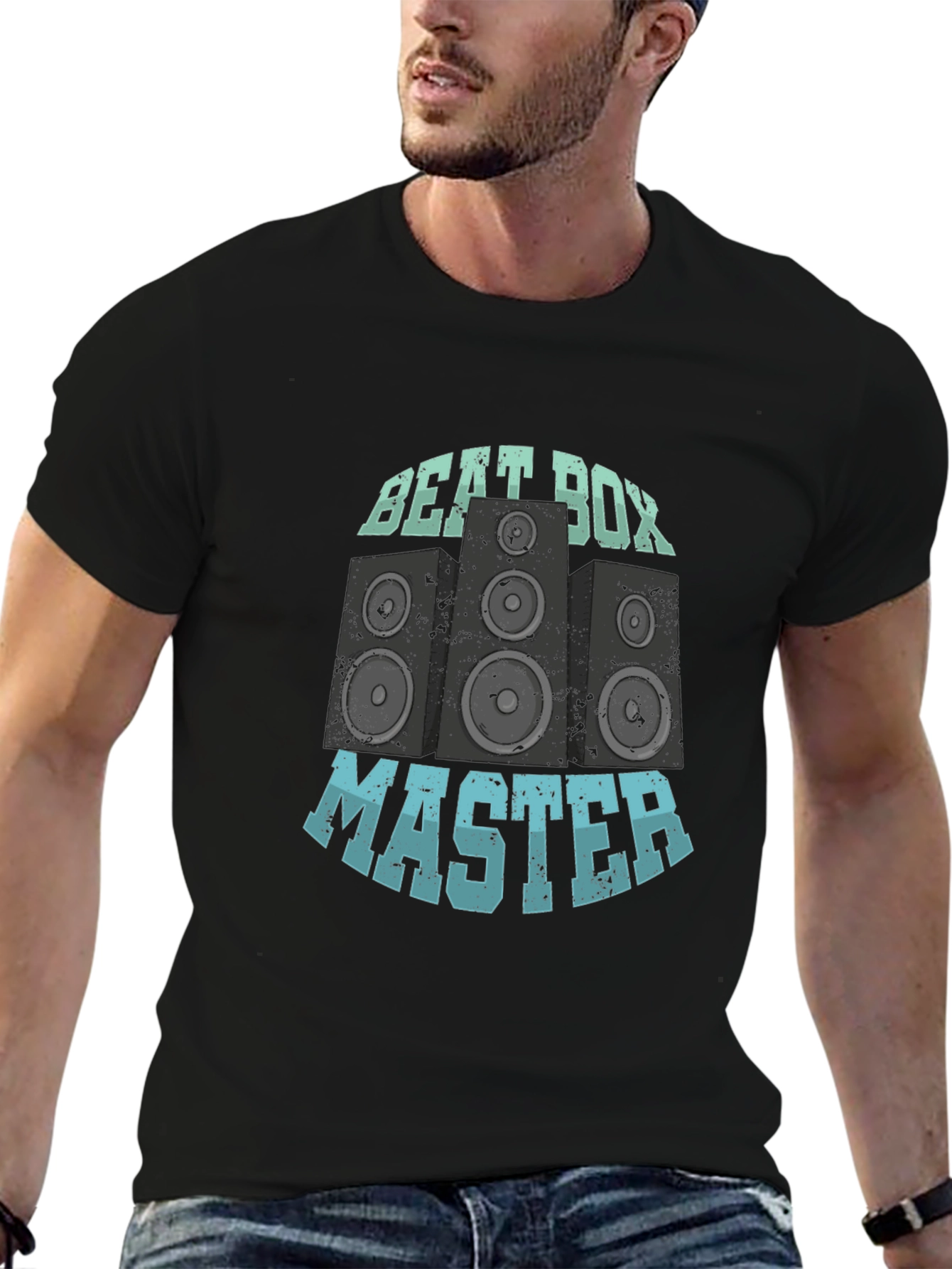 Beat Box Master T-Shirt - Black