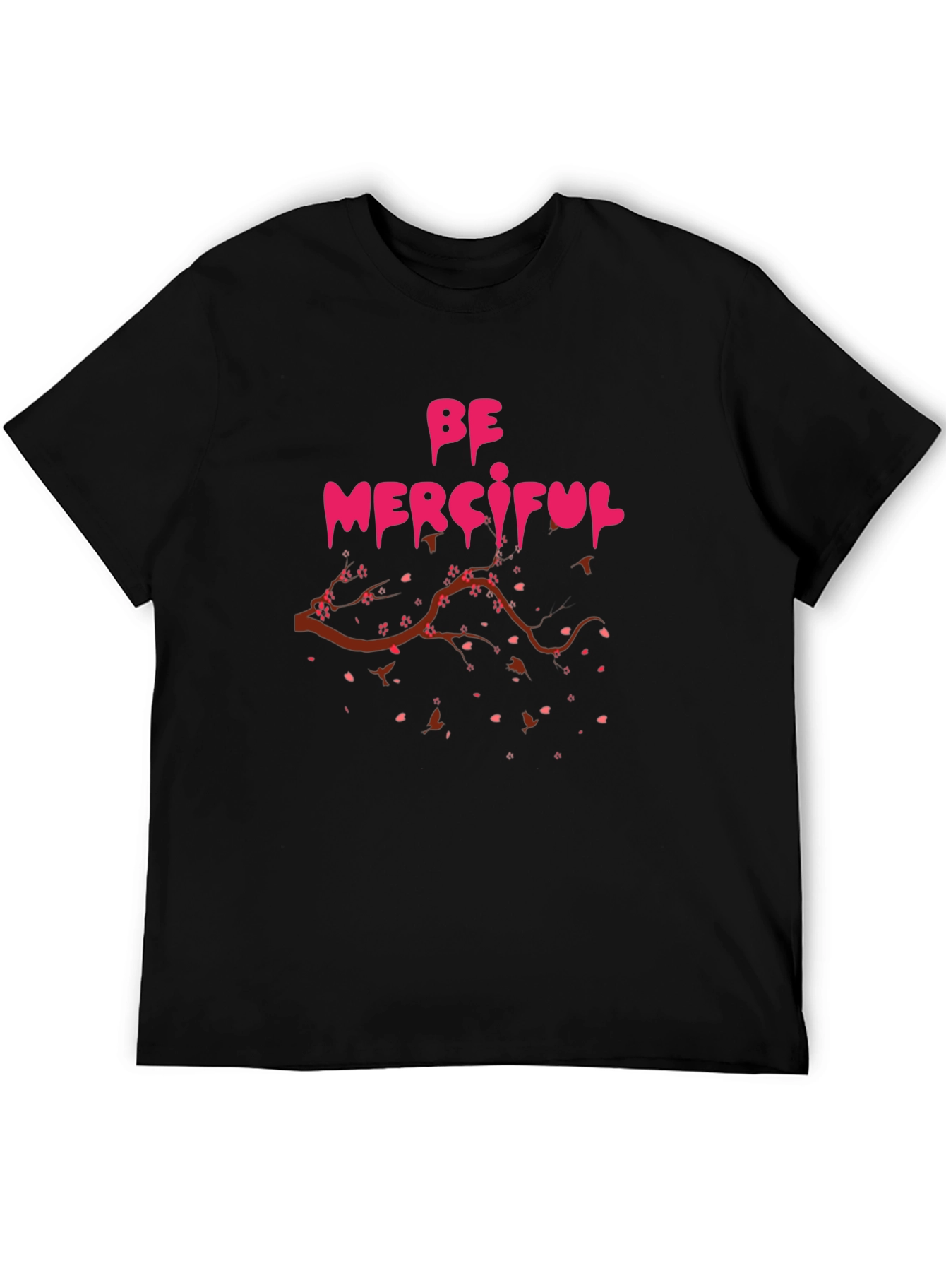 Be Merciful Graphic Tee - Black