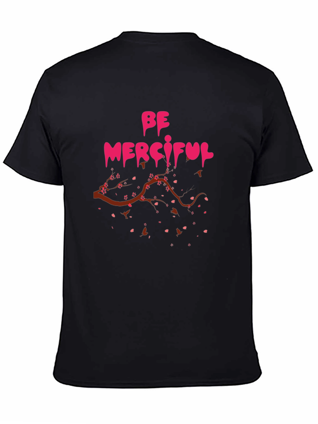 Be Merciful Graphic Tee - Black