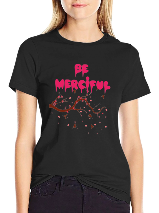 Be Merciful Graphic Tee - Black