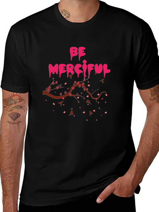 Be Merciful Graphic Tee - Black