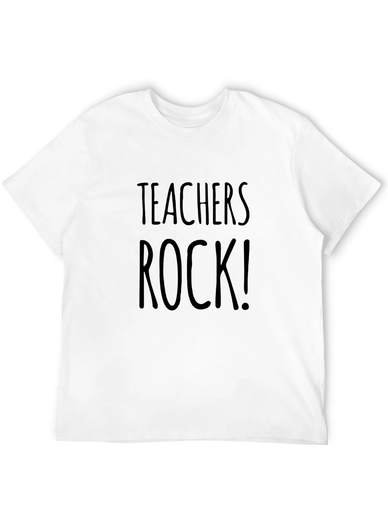 Teachers Rock Black T-Shirt