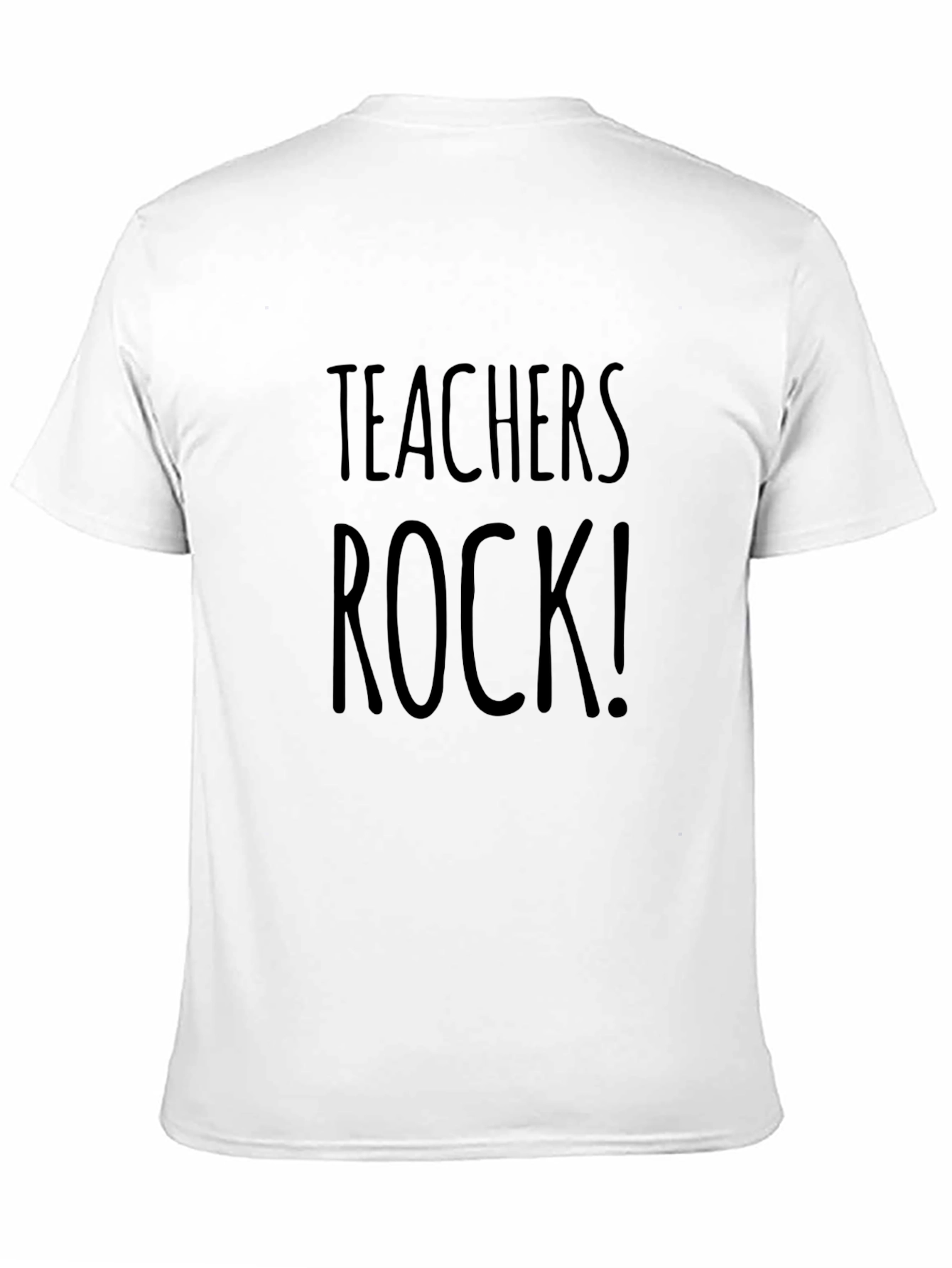 Teachers Rock Black T-Shirt