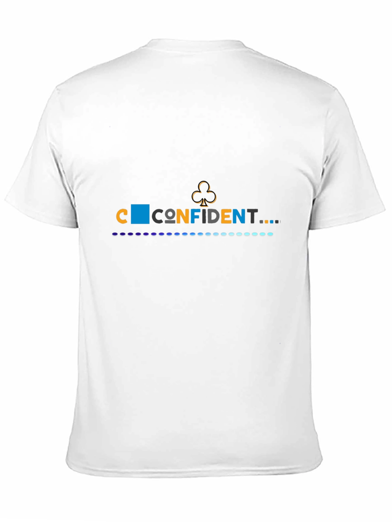 Confident Graphic Print Black T-Shirt