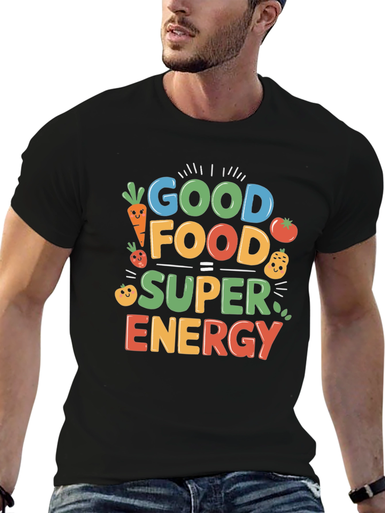 Good Food Super Energy Graphic Tee