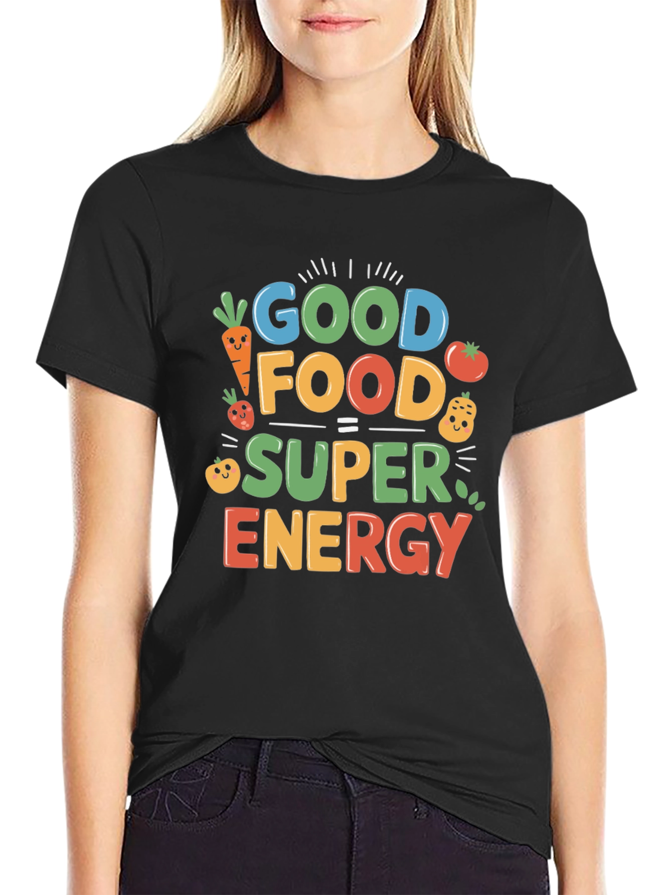 Good Food Super Energy Graphic Tee