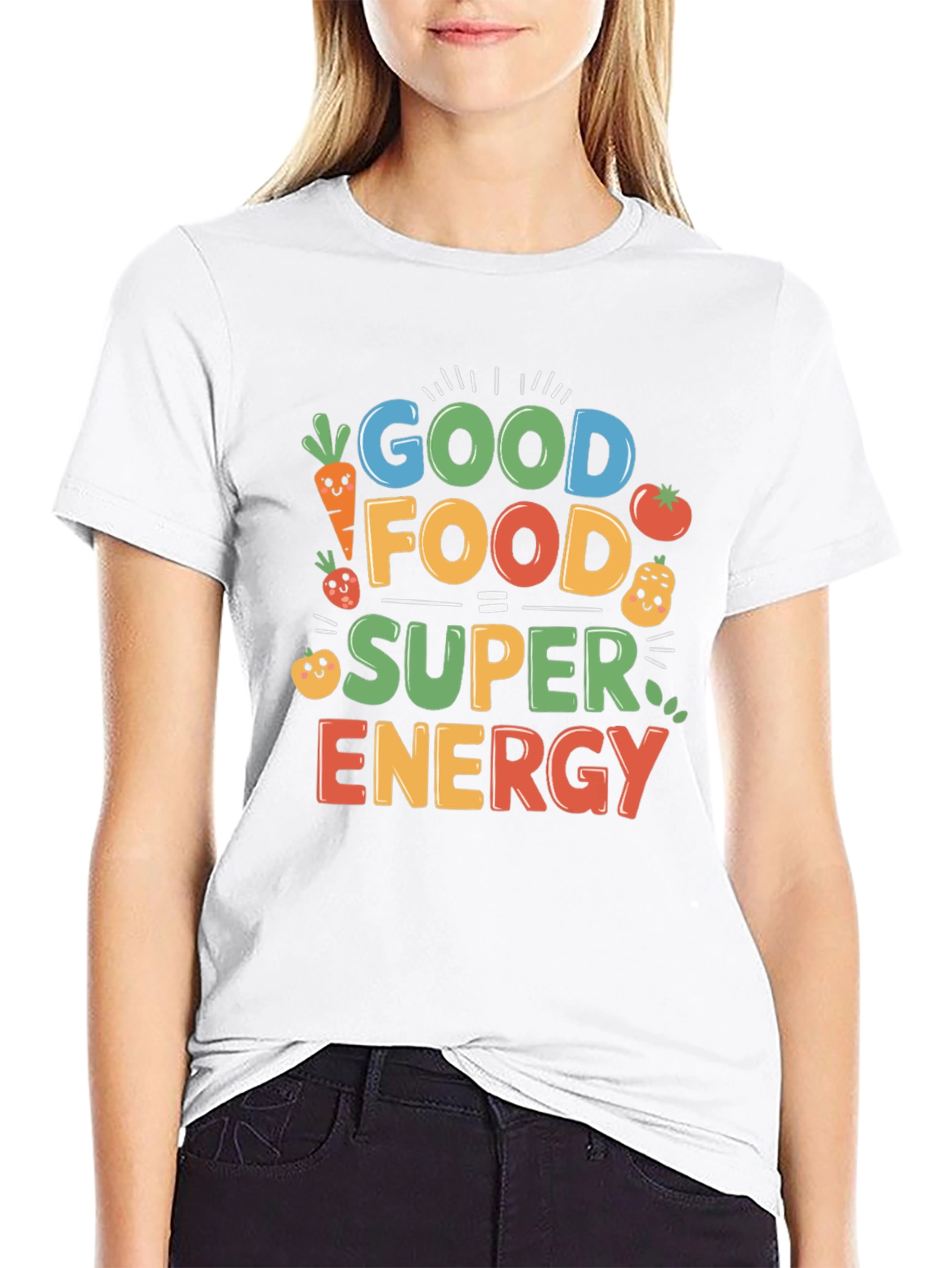 Good Food Super Energy Graphic Tee