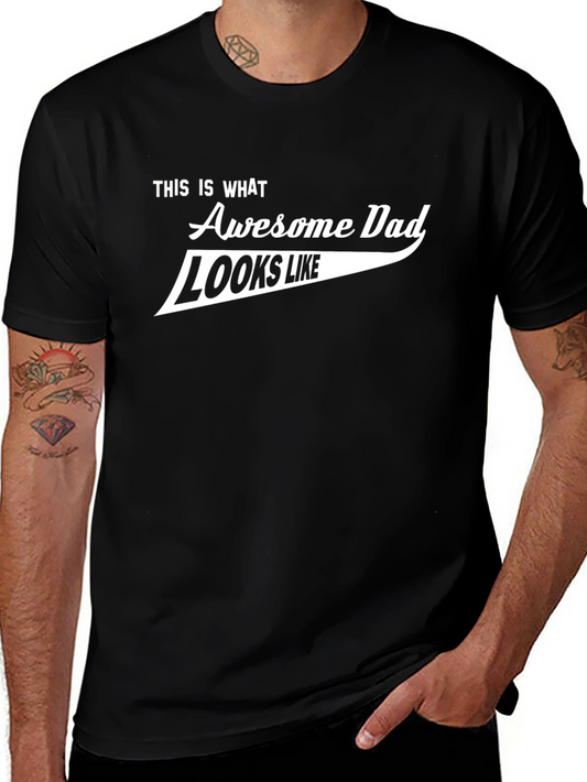 Awesome Dad Graphic T-Shirt