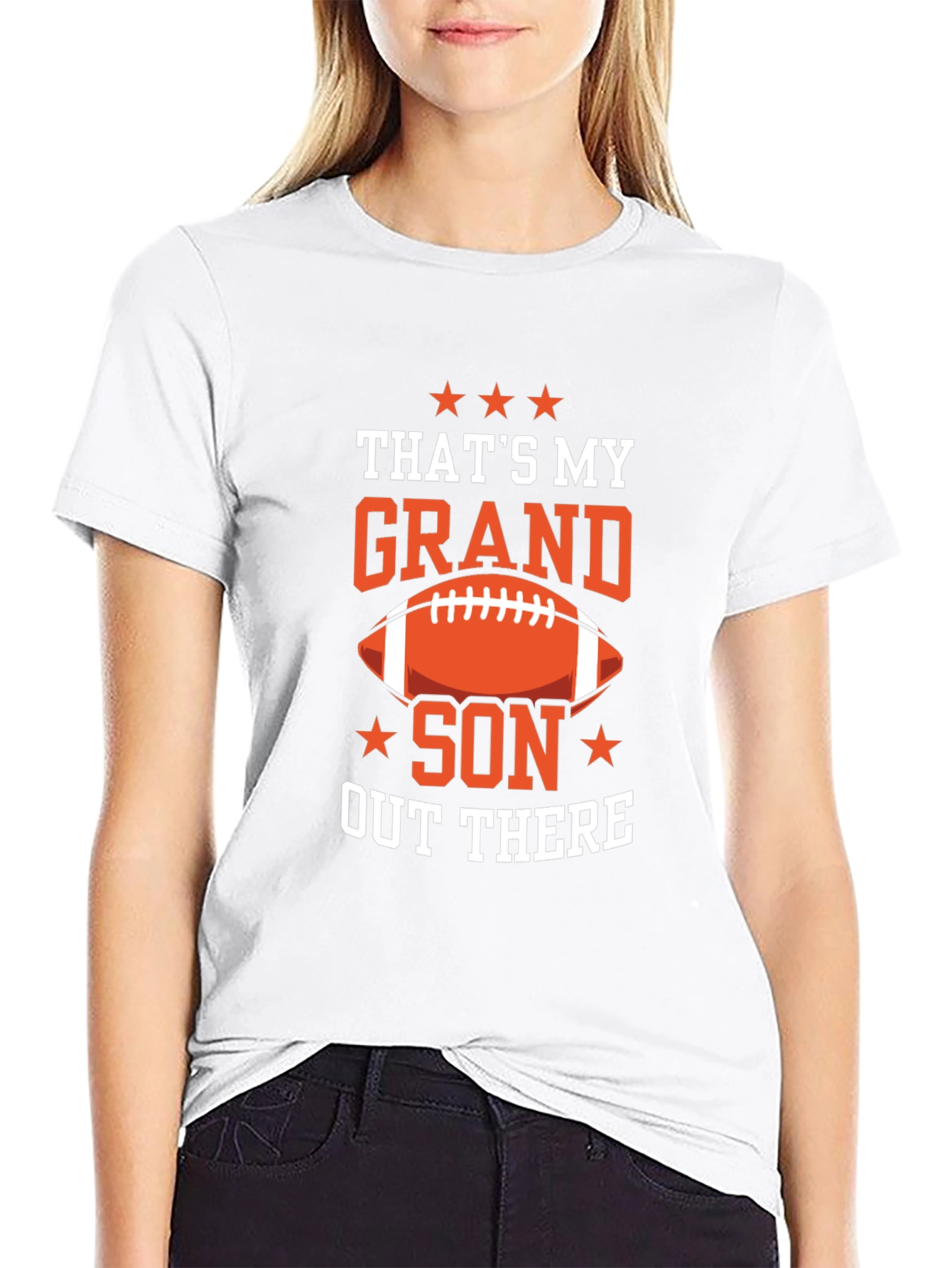 Thats My Grandson Out There Graphic T-Shirt