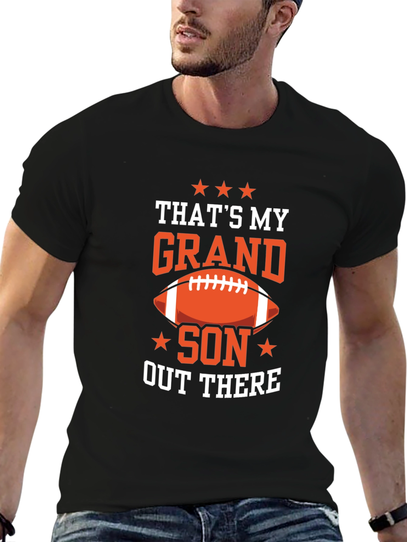 Thats My Grandson Out There Graphic T-Shirt