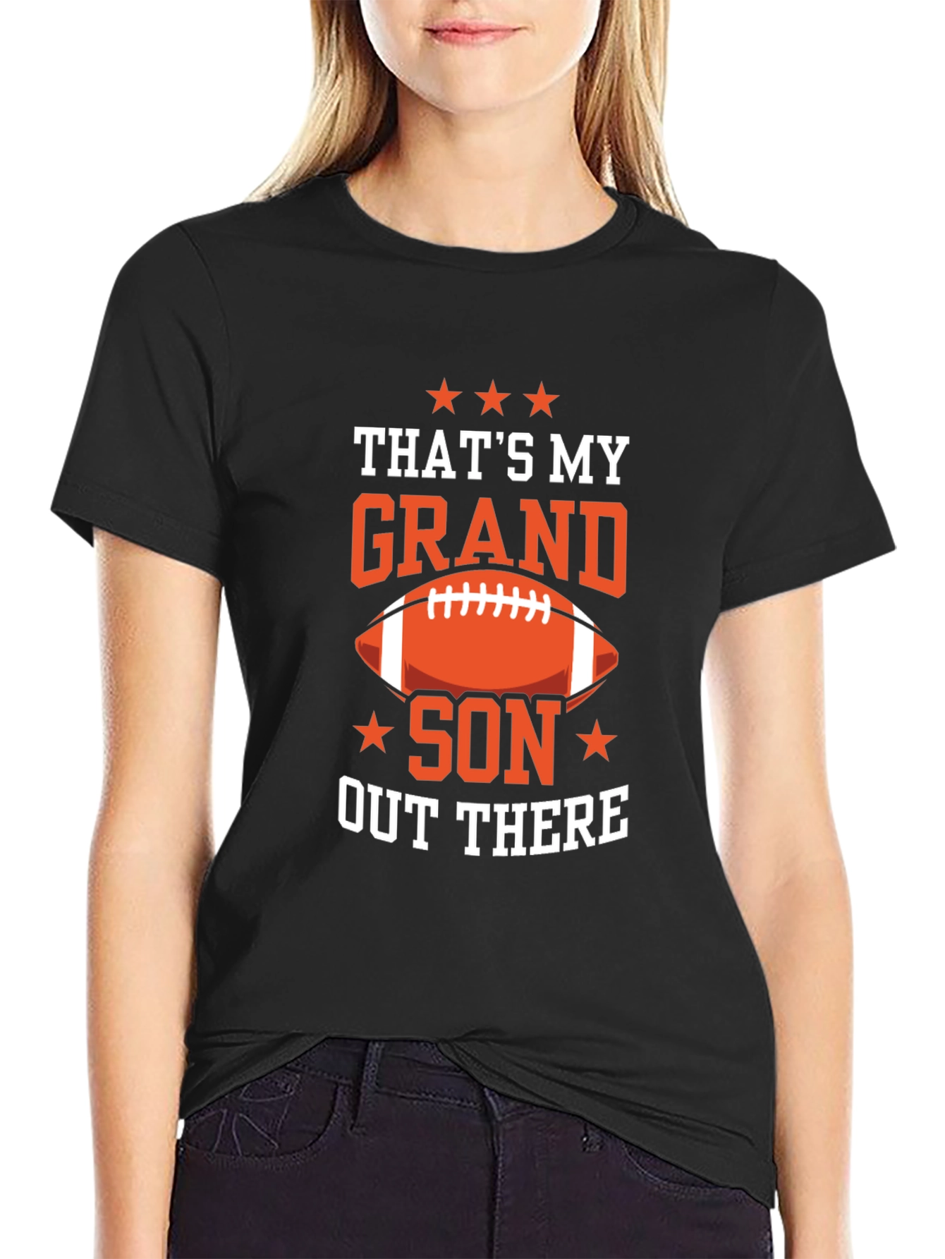 Thats My Grandson Out There Graphic T-Shirt