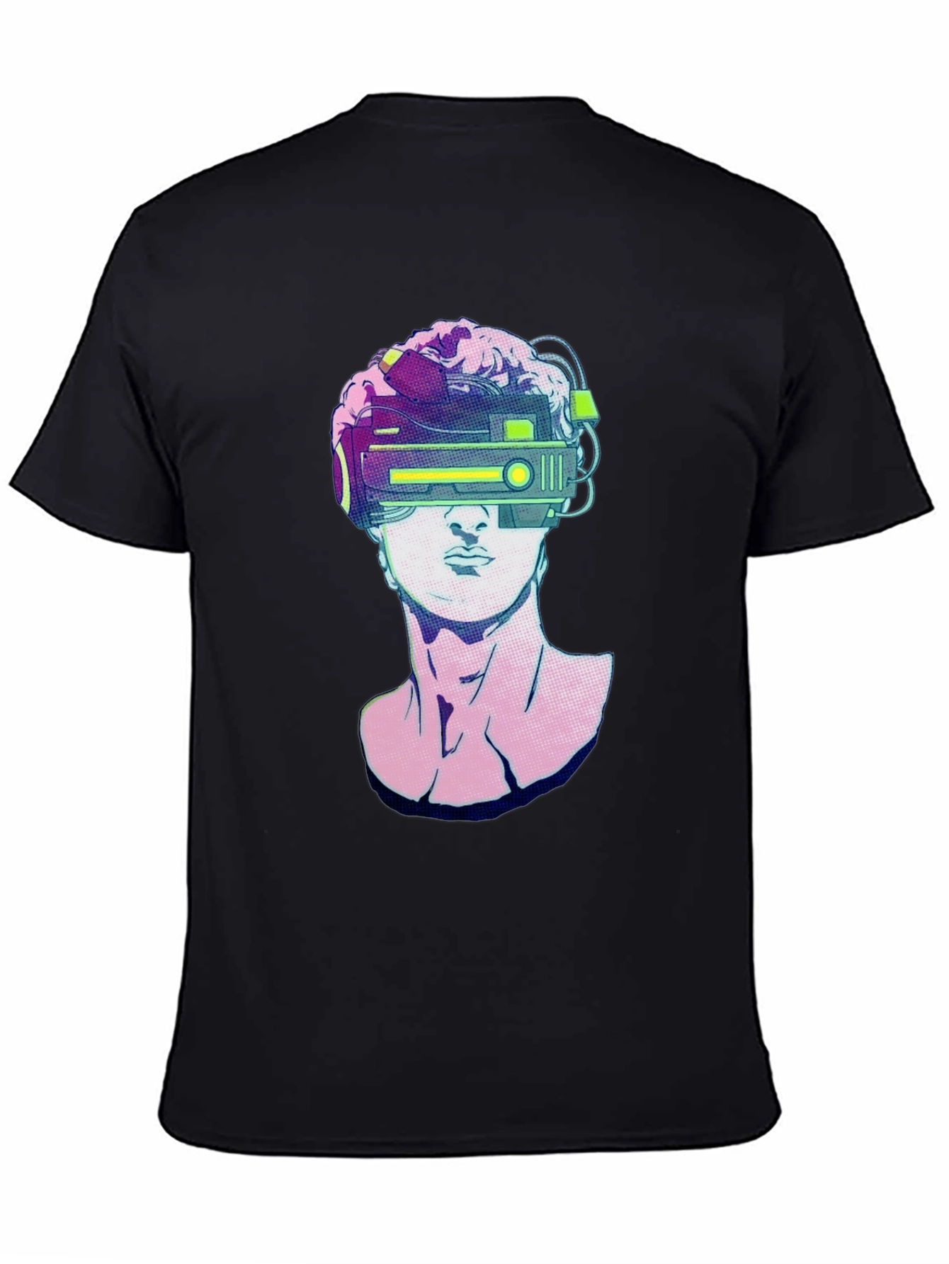 Modern David T-Shirt: Statue with VR Headset