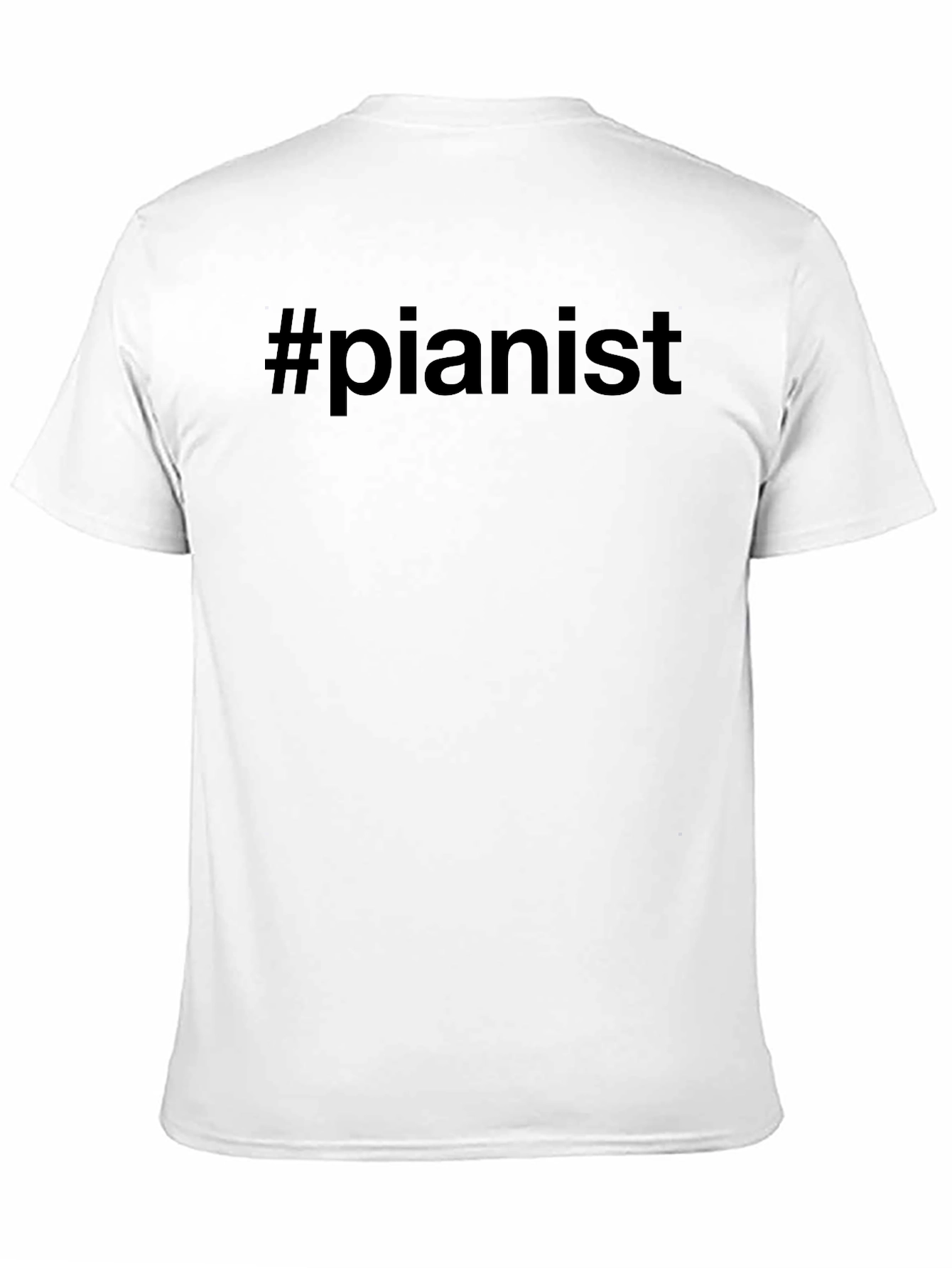 #pianist Black T-Shirt
