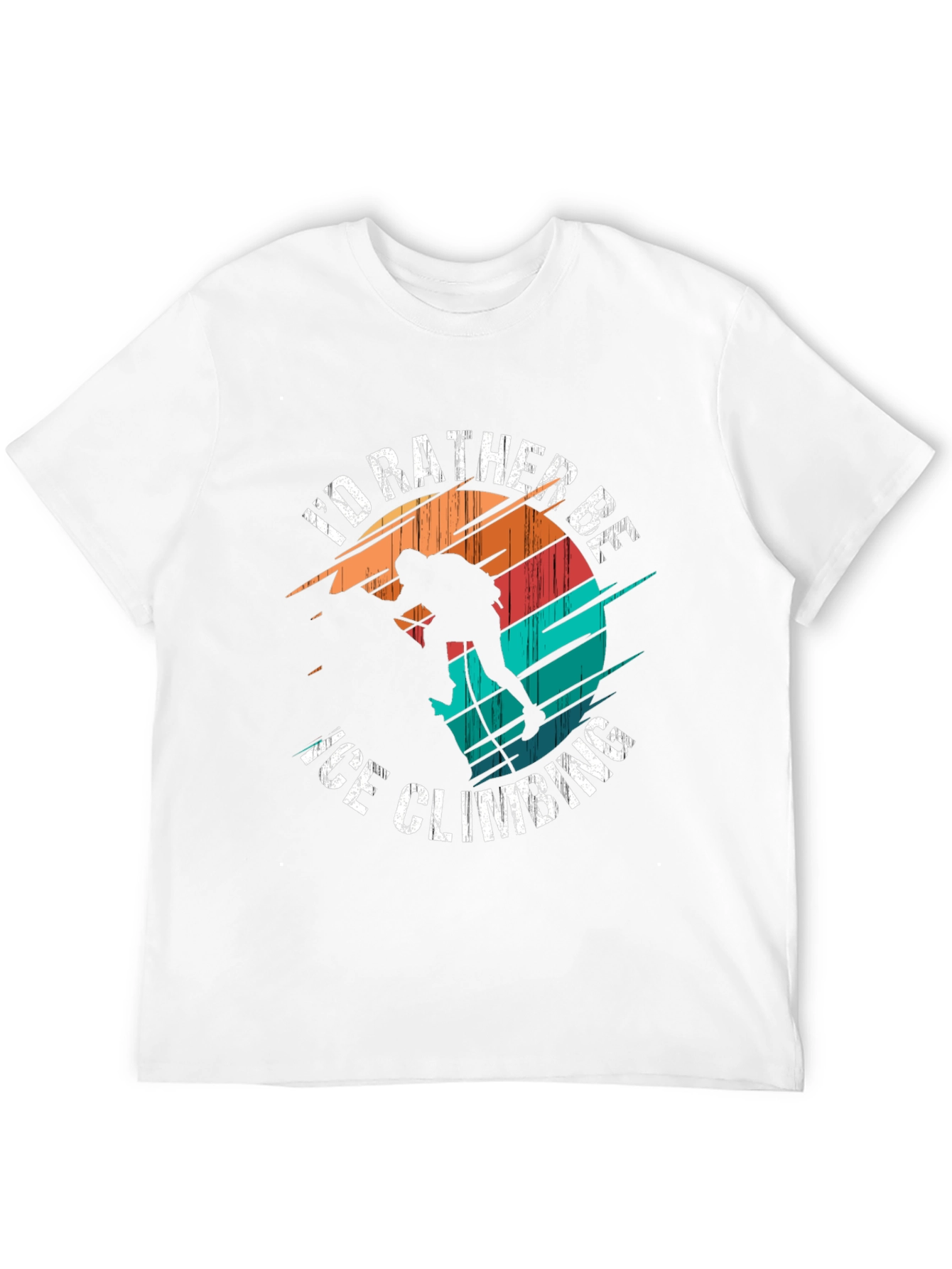 Ice Climbing T-Shirt - Outdoor Adventure Tee