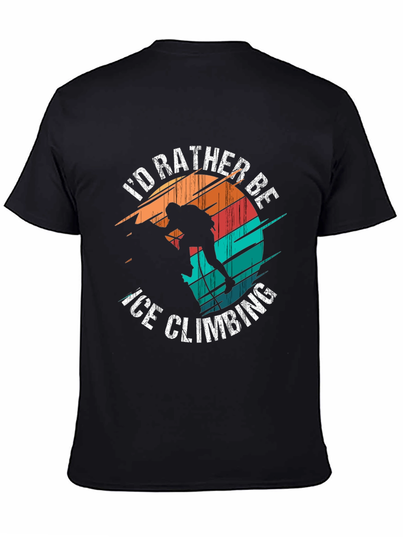 Ice Climbing T-Shirt - Outdoor Adventure Tee