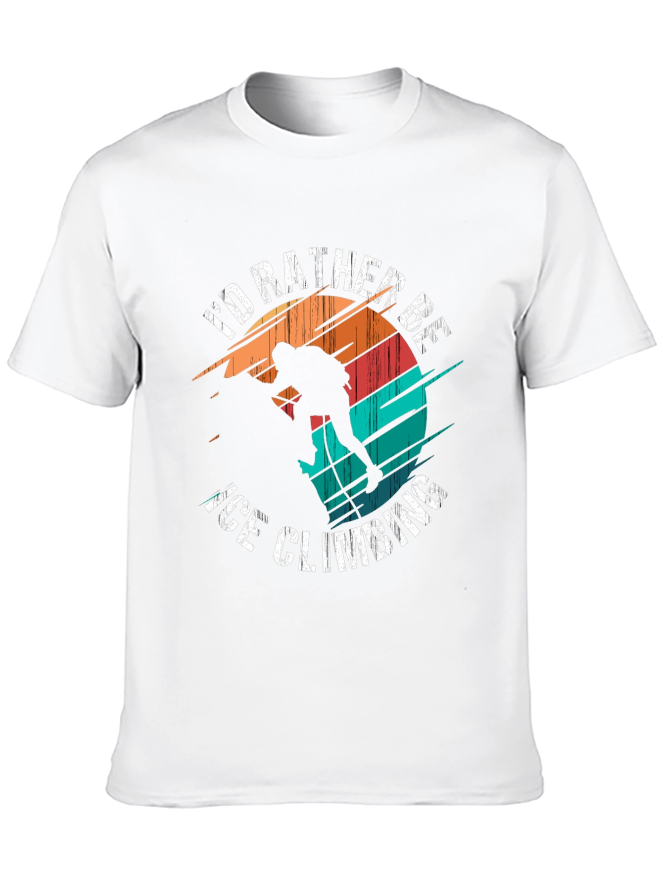 Ice Climbing T-Shirt - Outdoor Adventure Tee