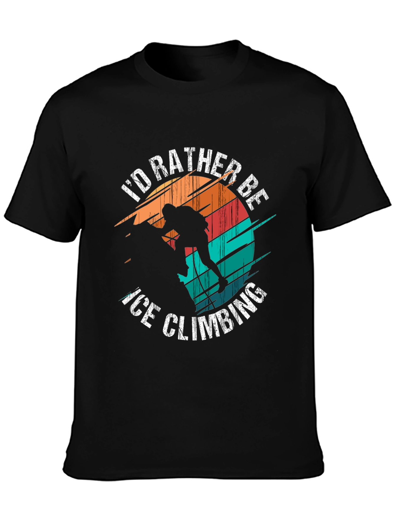 Ice Climbing T-Shirt - Outdoor Adventure Tee