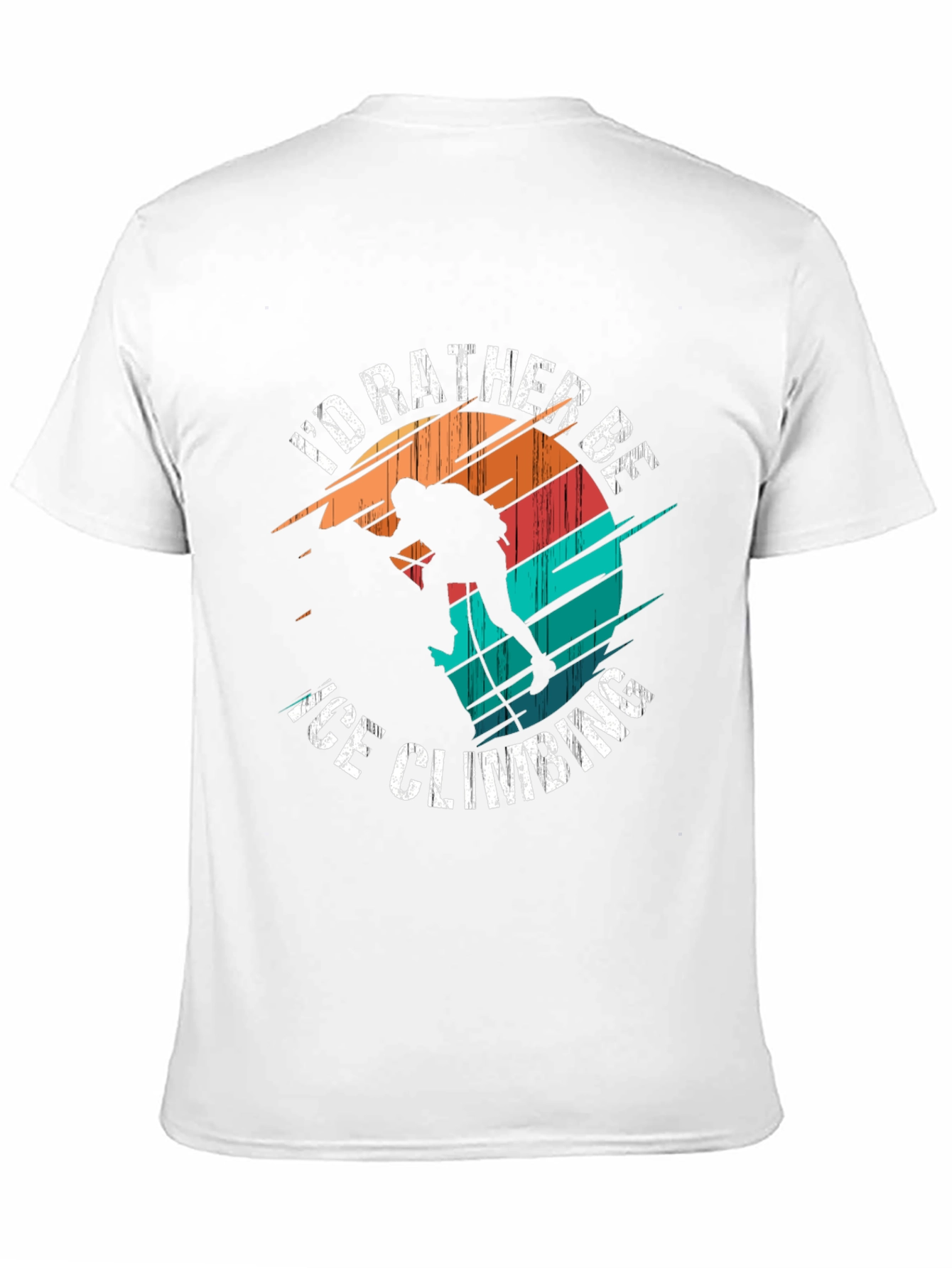 Ice Climbing T-Shirt - Outdoor Adventure Tee