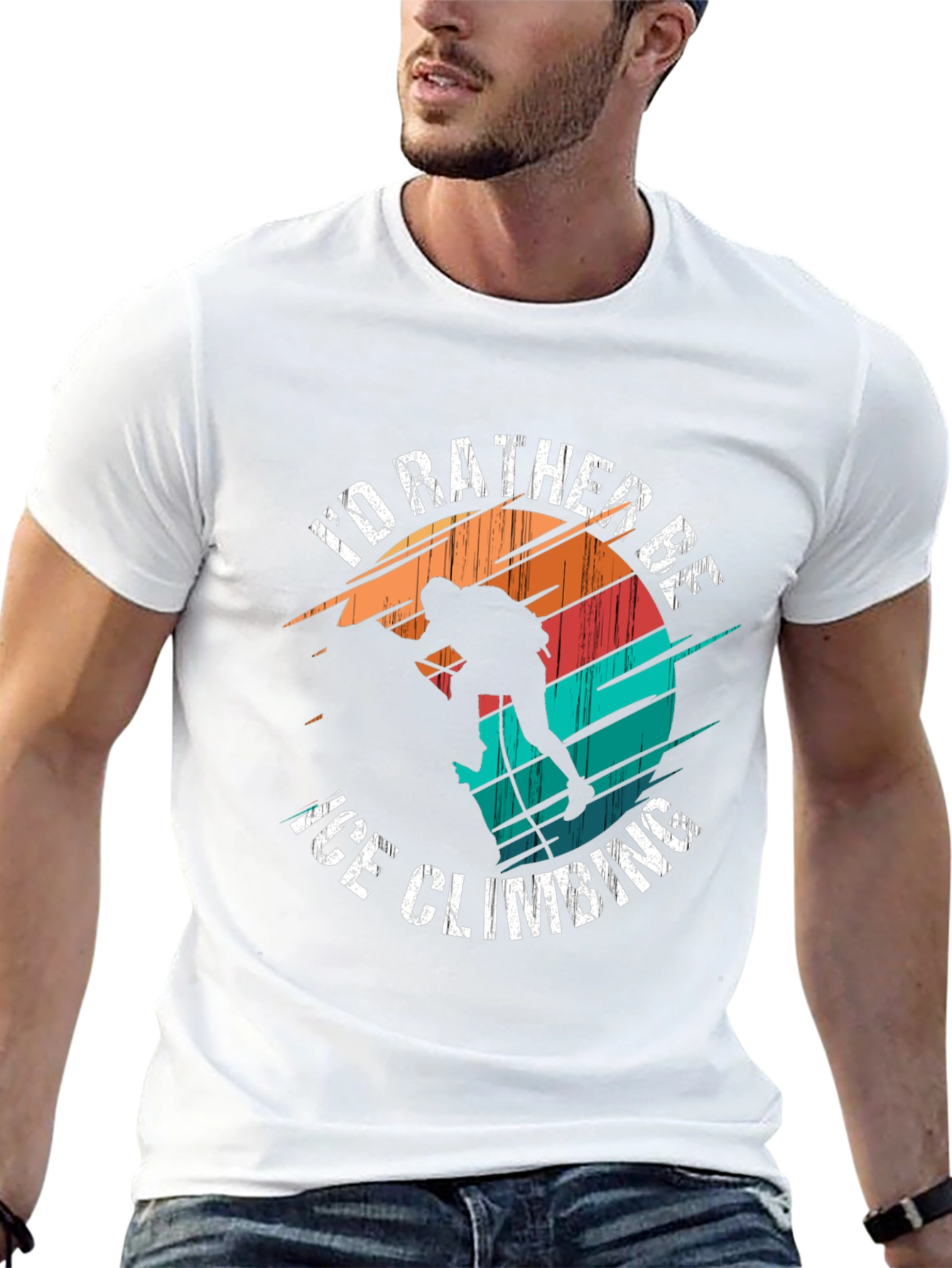 Ice Climbing T-Shirt - Outdoor Adventure Tee