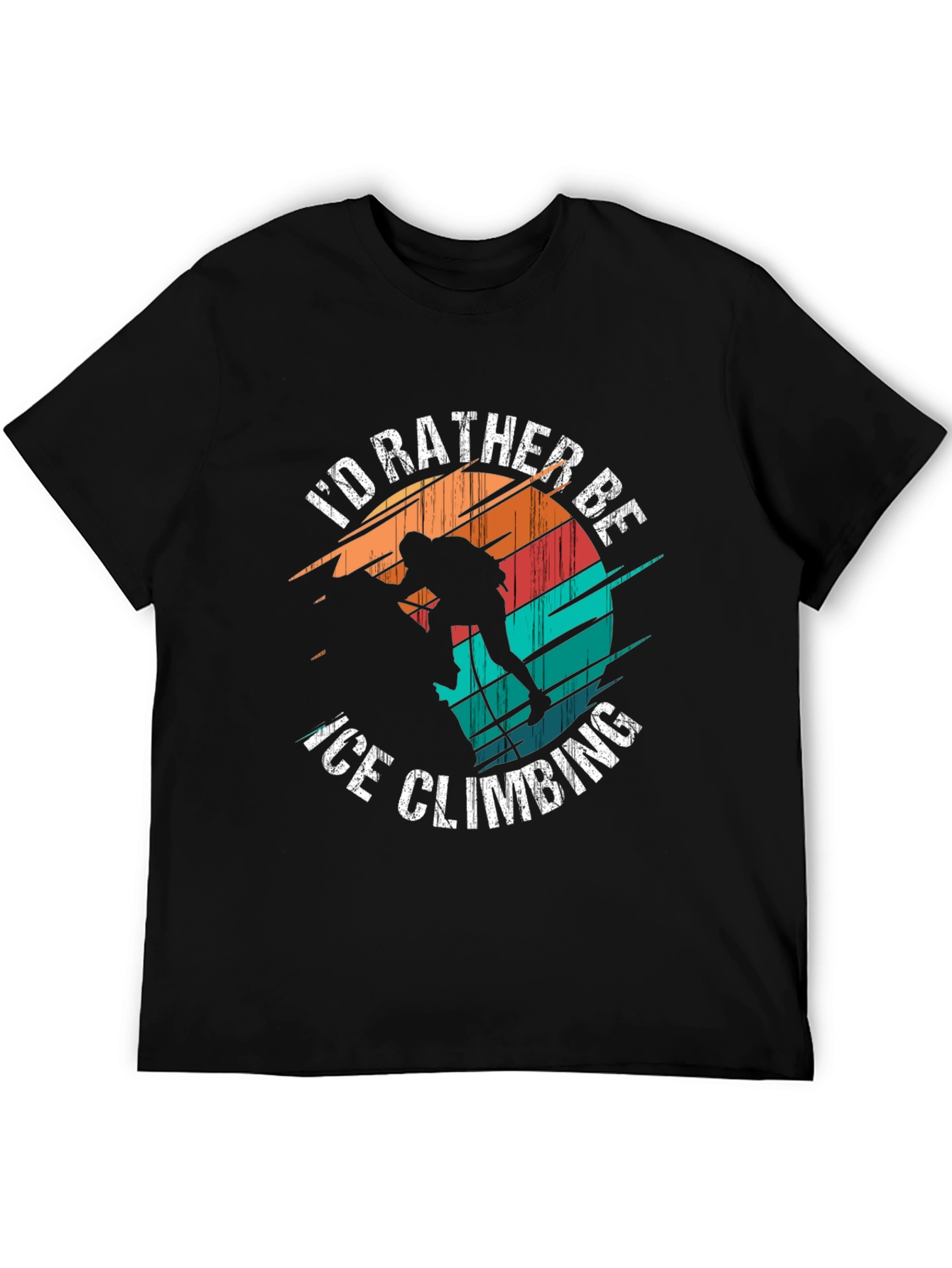 Ice Climbing T-Shirt - Outdoor Adventure Tee