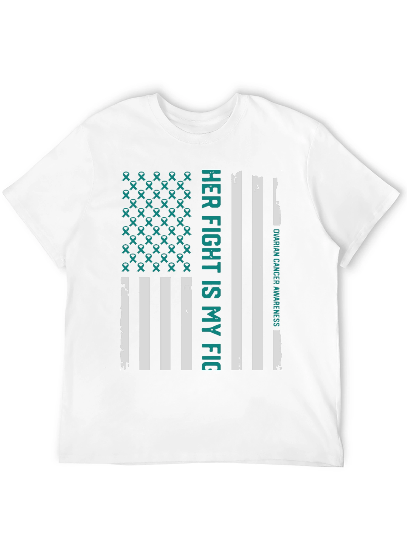 Ovarian Cancer Awareness Graphic Tee