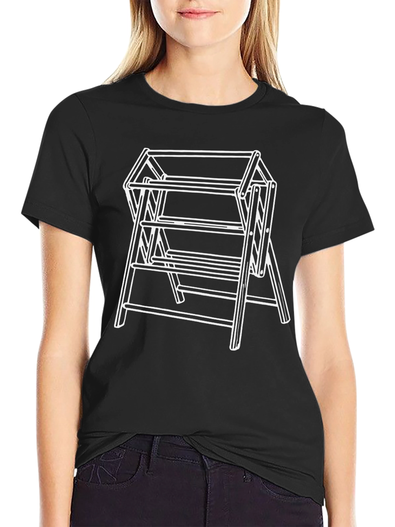 Folding Clothes Drying Rack T-Shirt