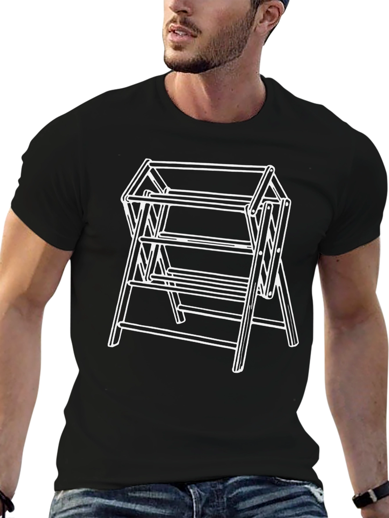 Folding Clothes Drying Rack T-Shirt