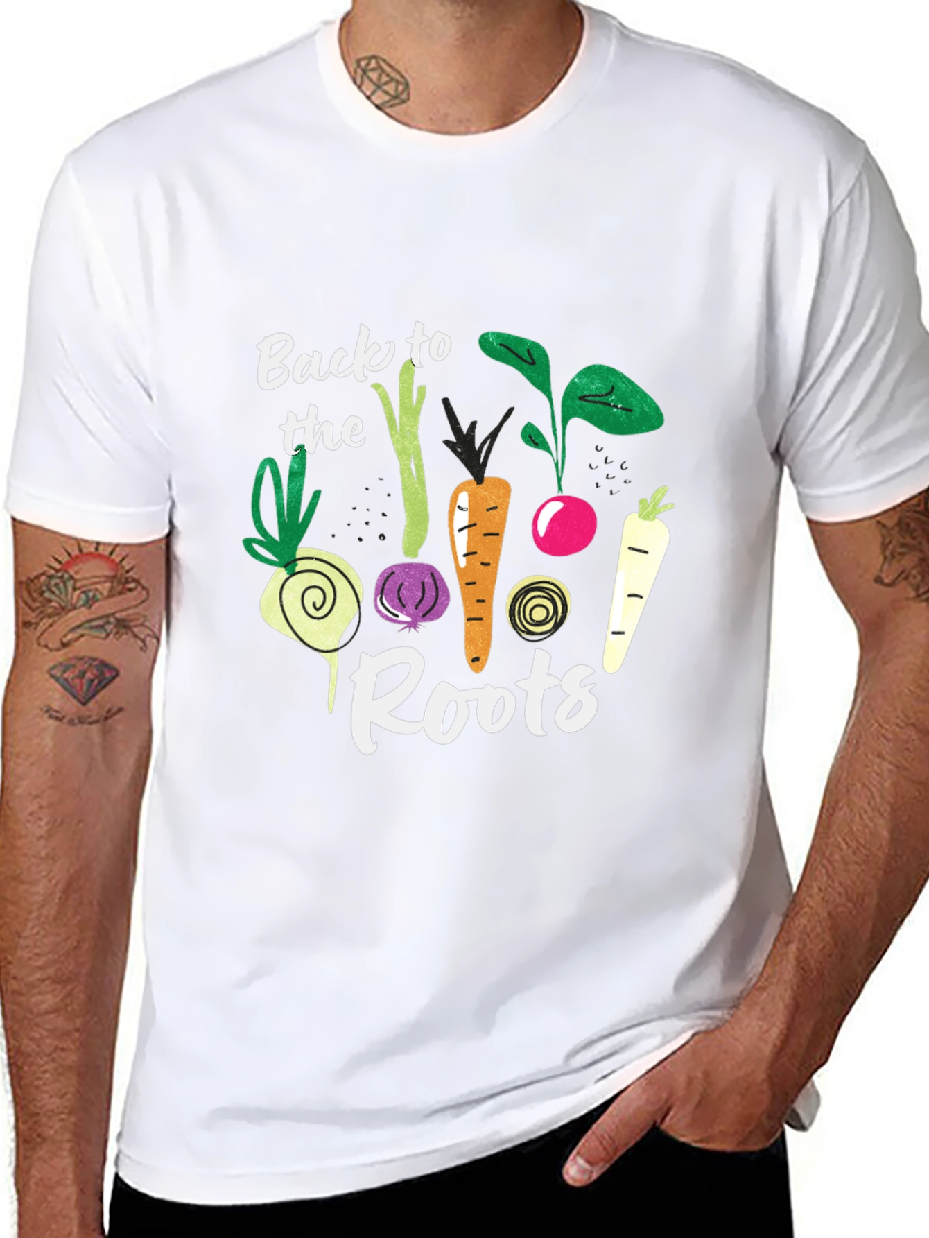 Back to the Roots Graphic T-Shirt