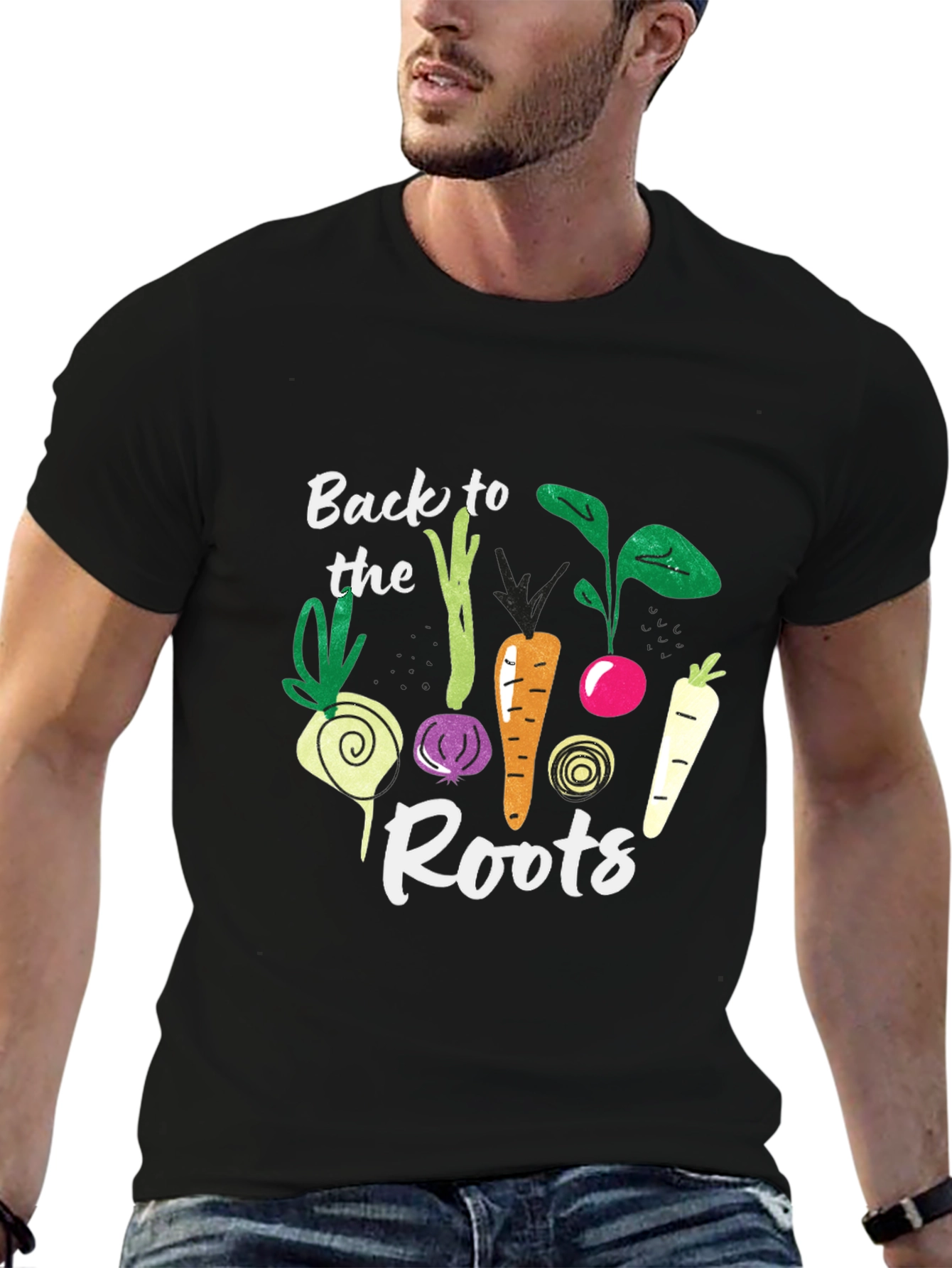 Back to the Roots Graphic T-Shirt