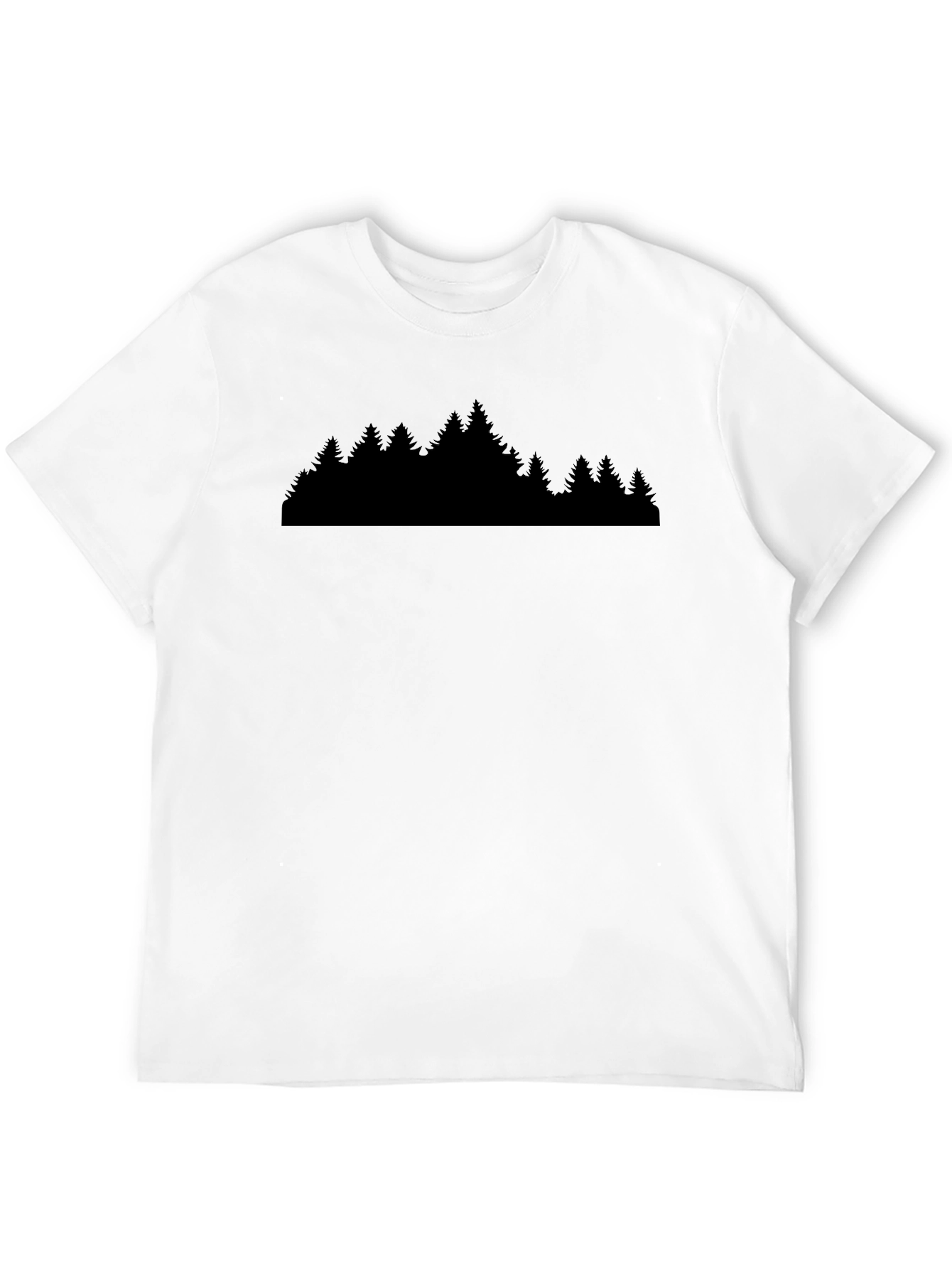 Nature Silhouette Black T-Shirt
