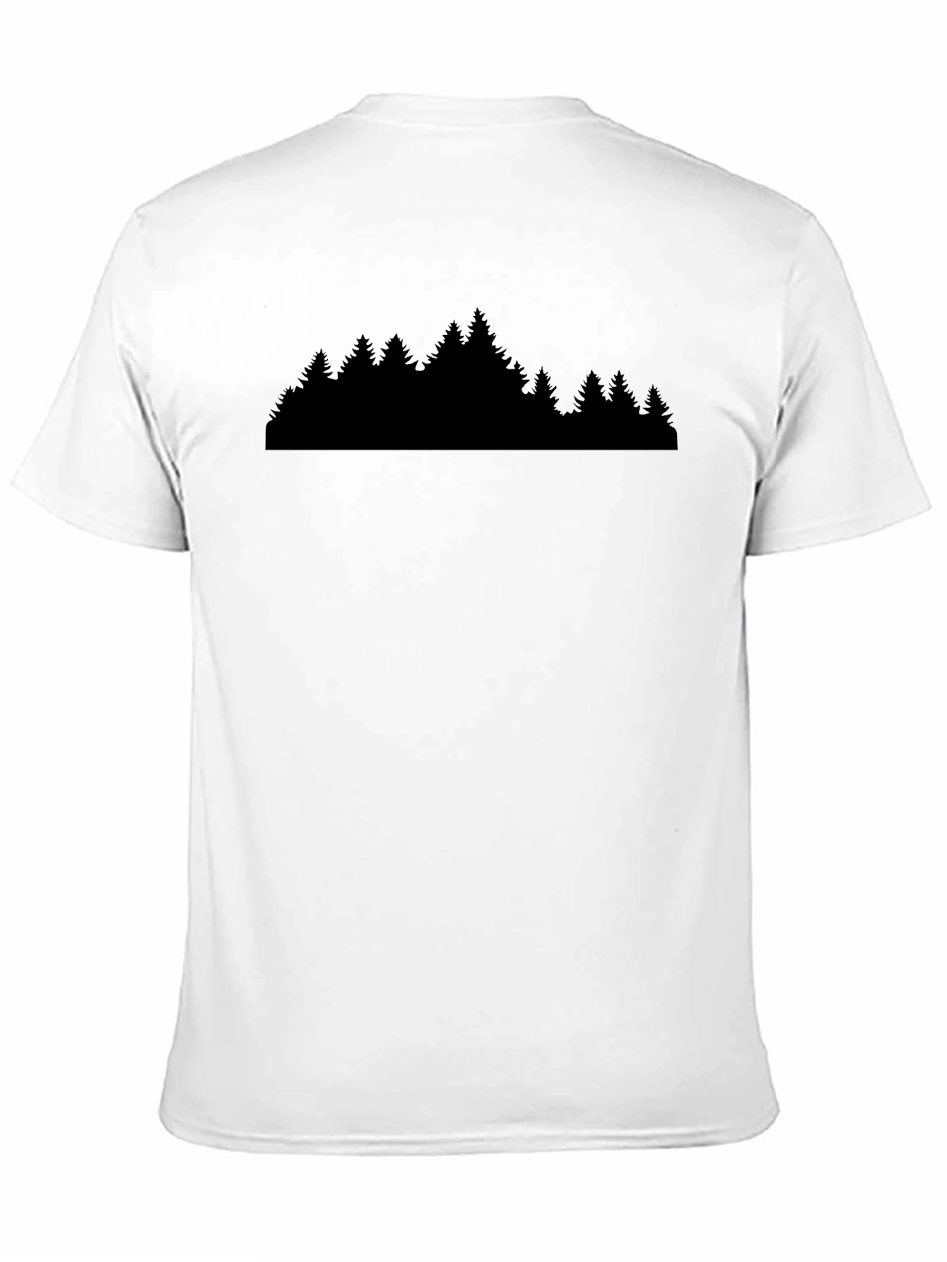 Nature Silhouette Black T-Shirt