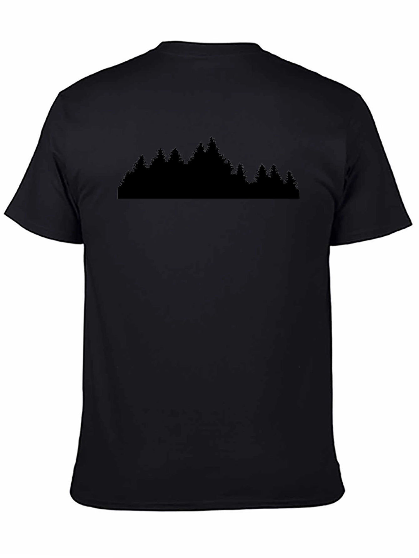 Nature Silhouette Black T-Shirt