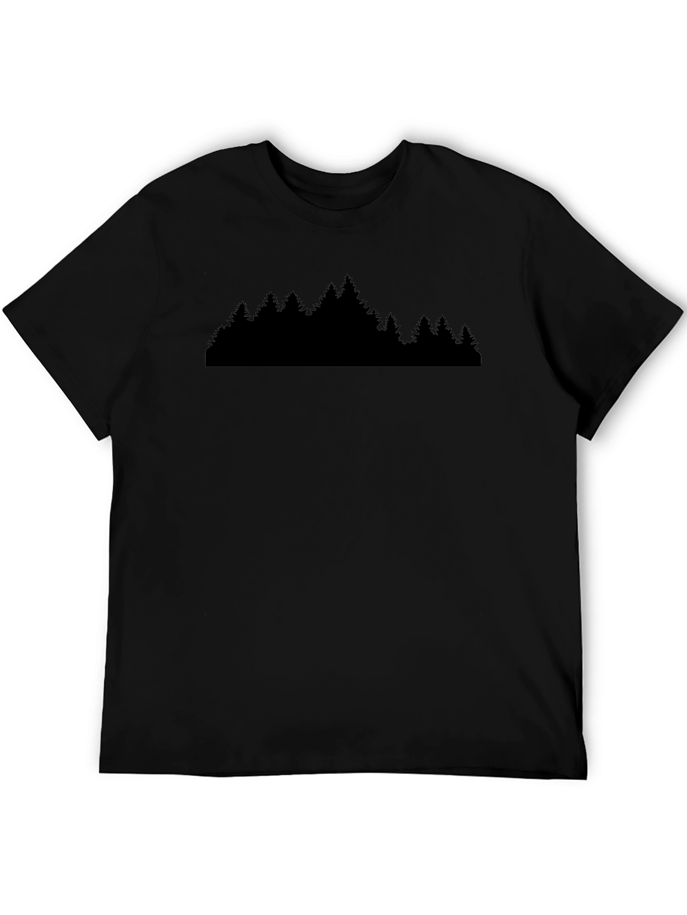 Nature Silhouette Black T-Shirt