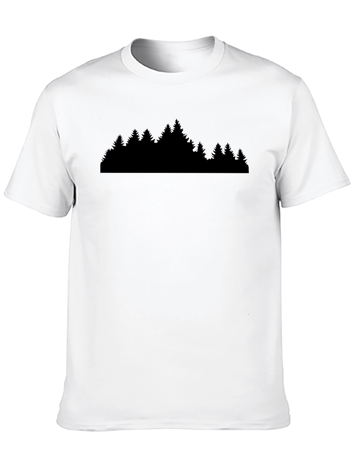 Nature Silhouette Black T-Shirt