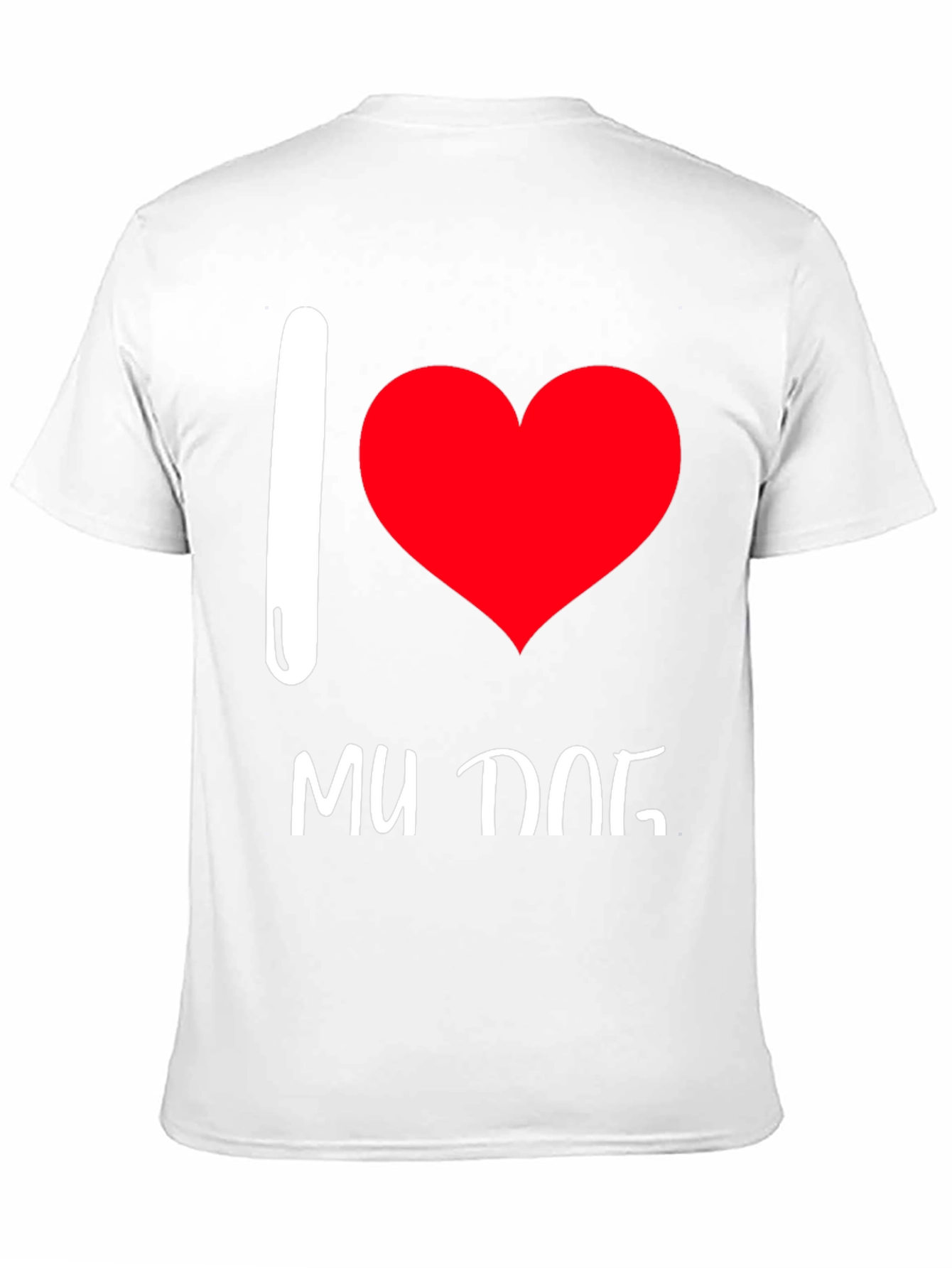 I Love My Dog Graphic Tee