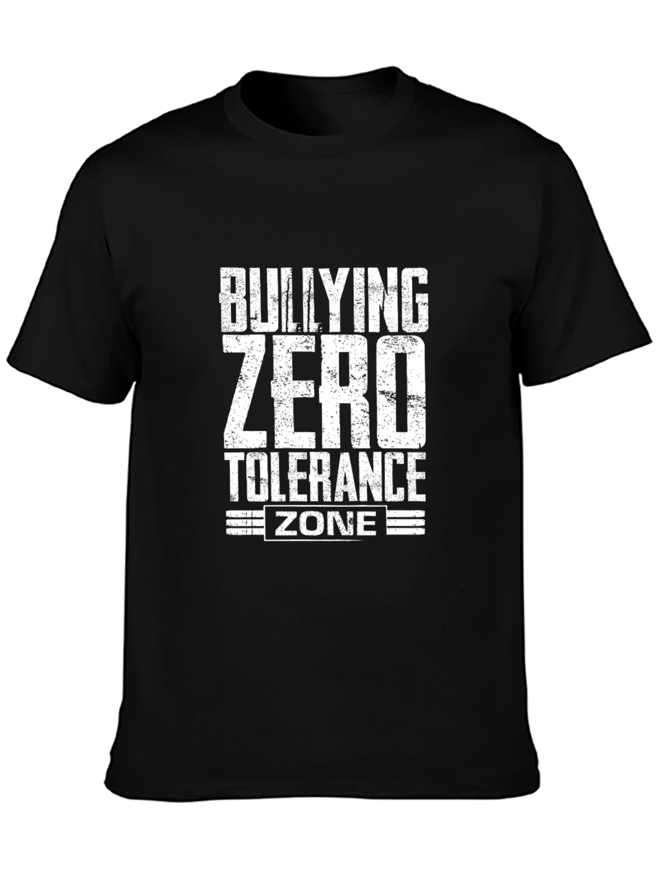 Bullying Zero Tolerance Zone Graphic Tee
