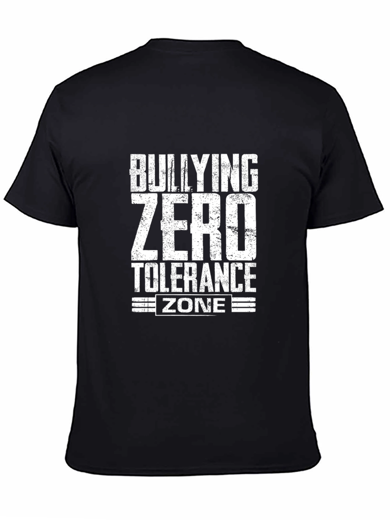 Bullying Zero Tolerance Zone Graphic Tee
