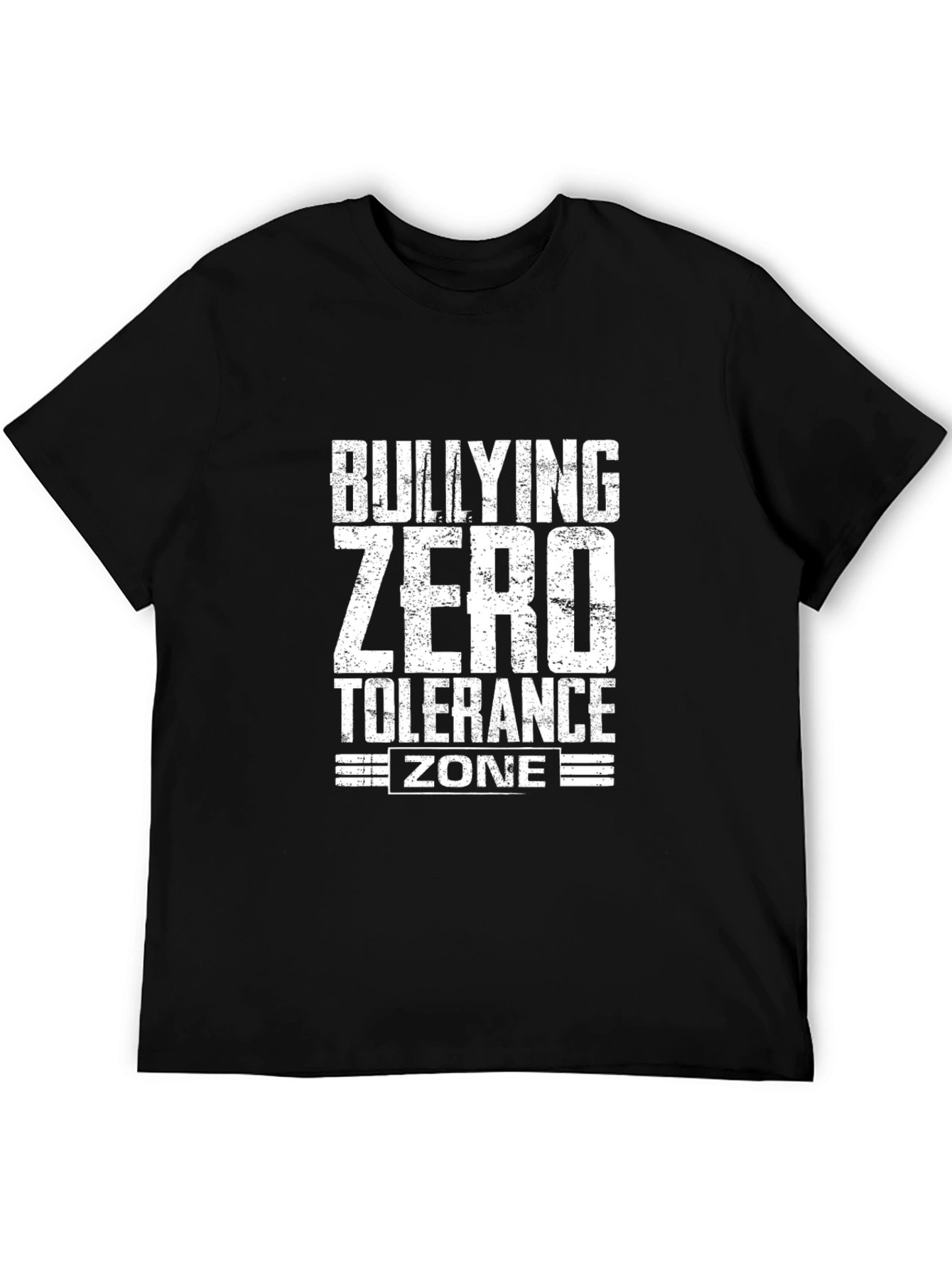 Bullying Zero Tolerance Zone Graphic Tee