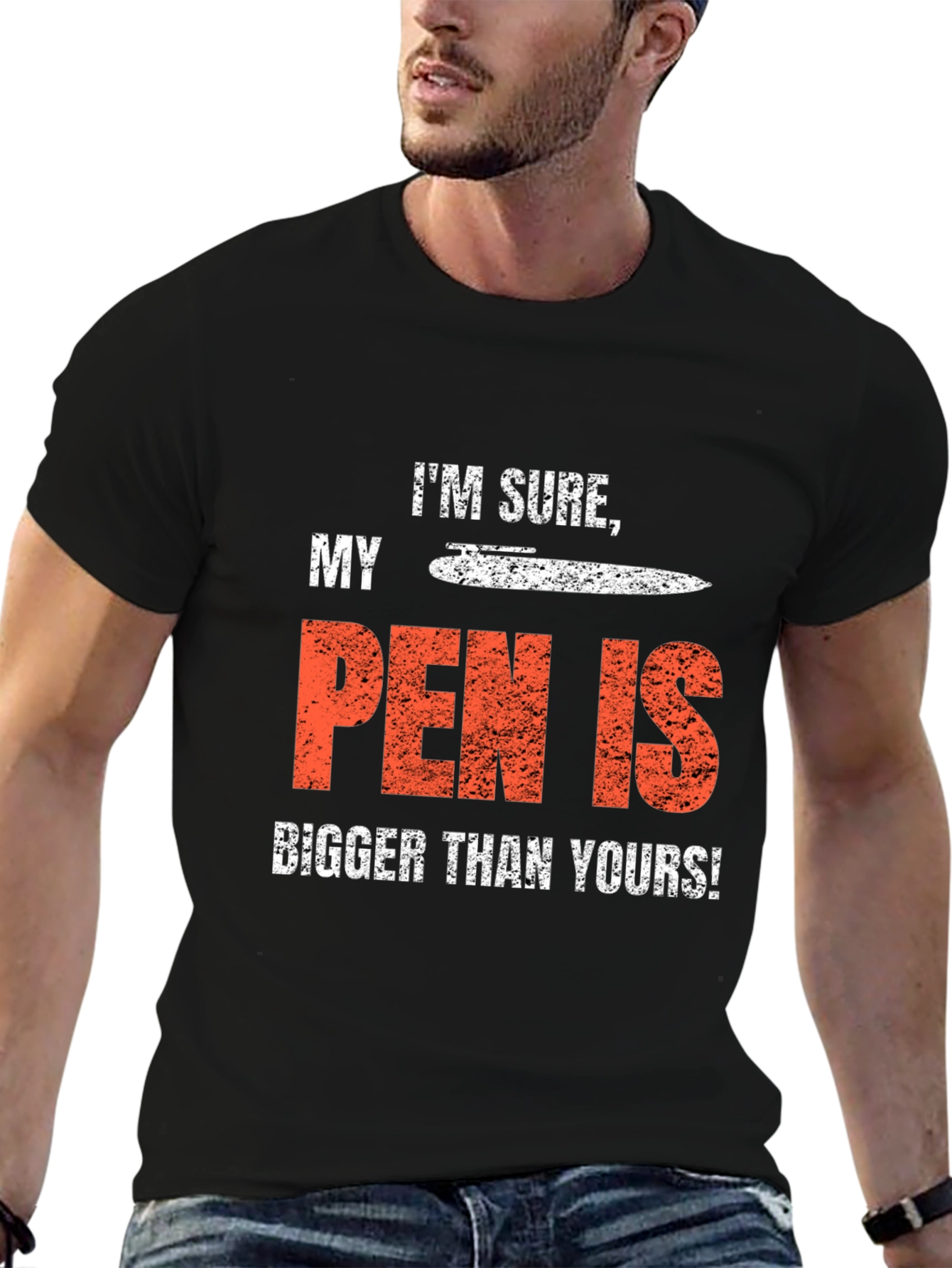 Funny T-Shirt: My Pen Is Bigger Than Yours