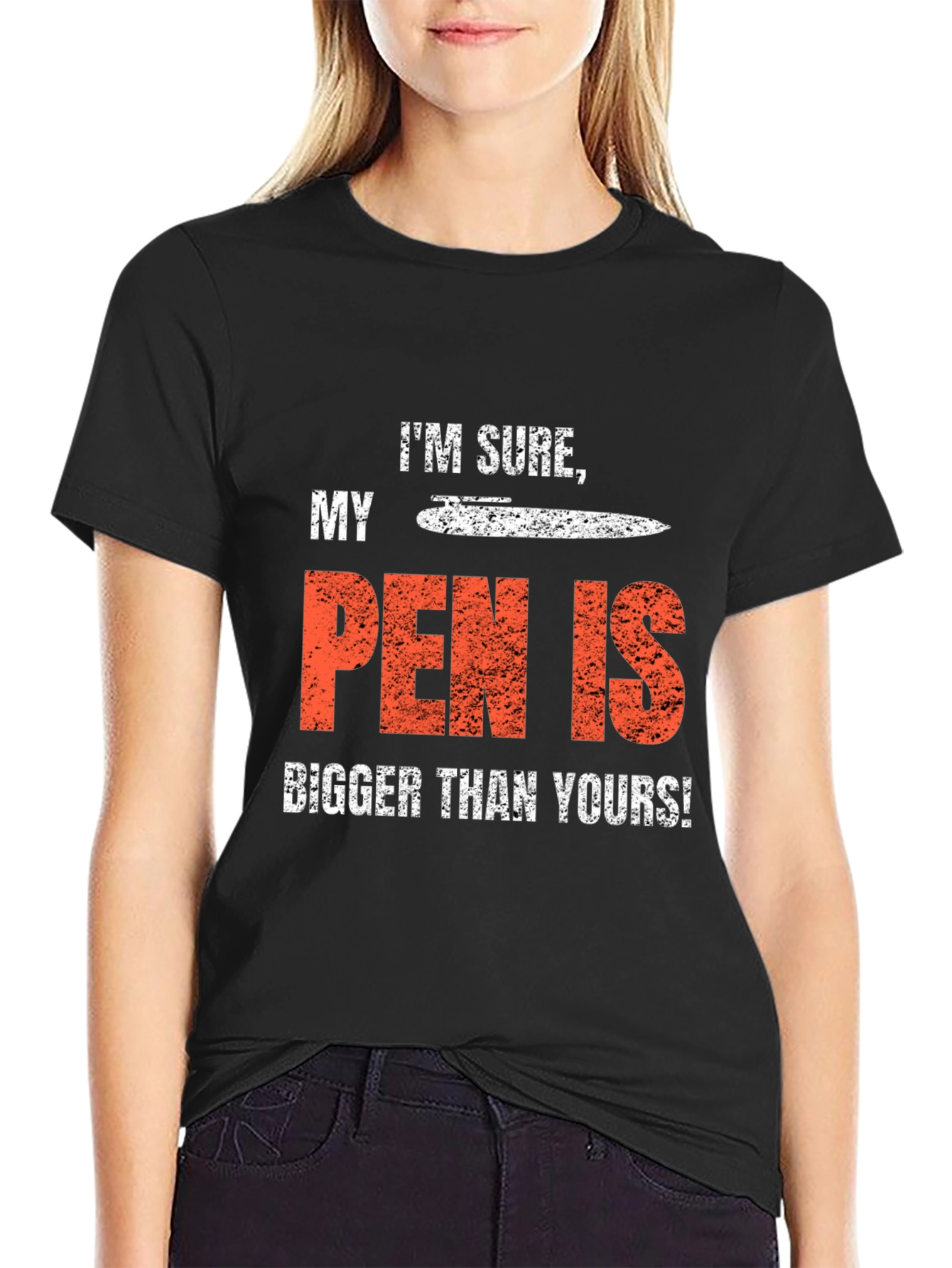 Funny T-Shirt: My Pen Is Bigger Than Yours