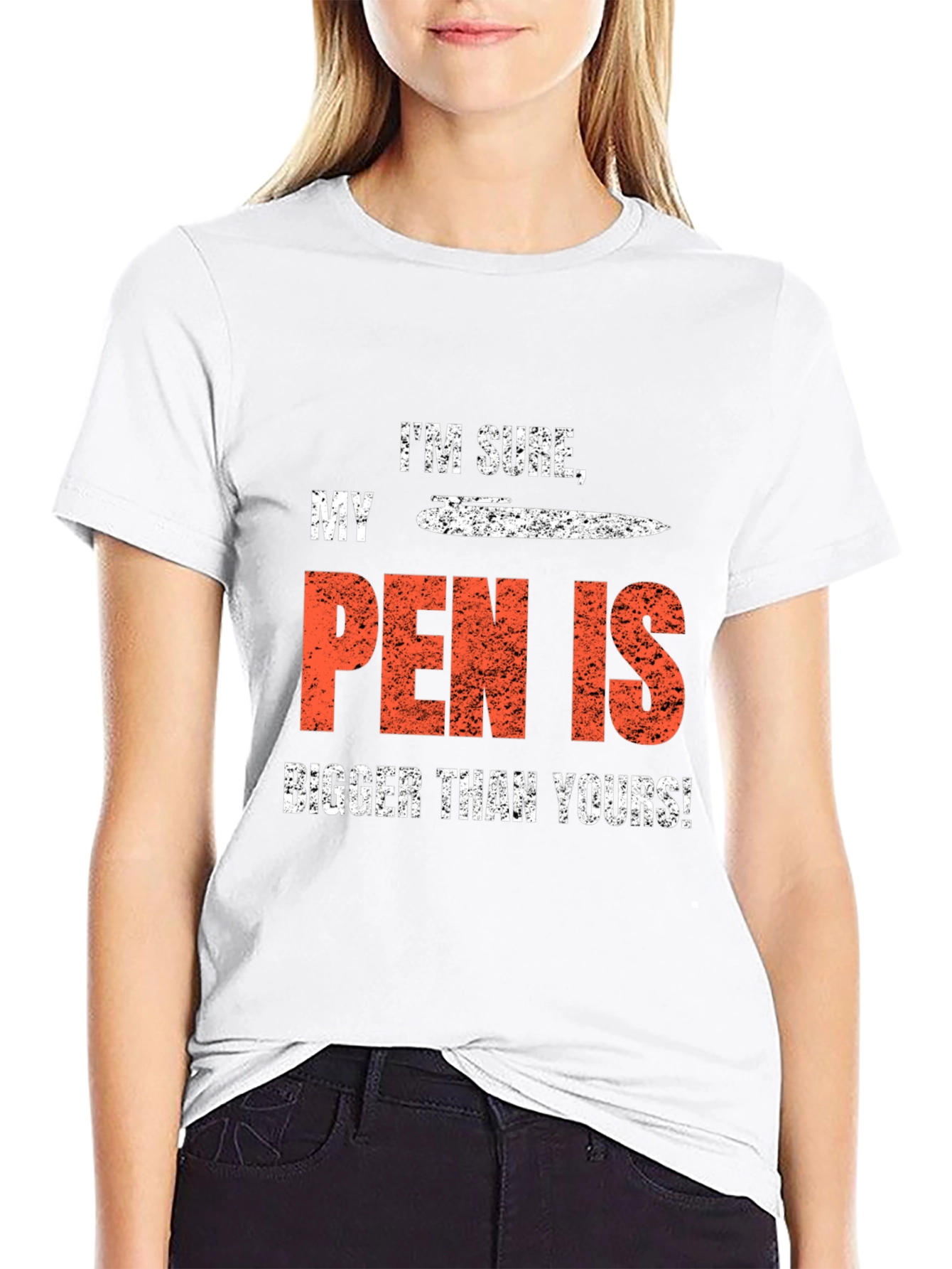 Funny T-Shirt: My Pen Is Bigger Than Yours