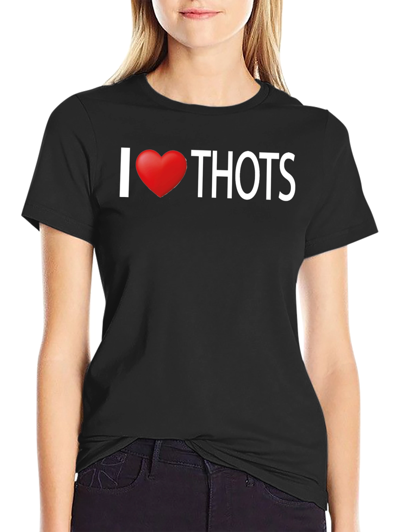 I Love THOTS T-Shirt - Black