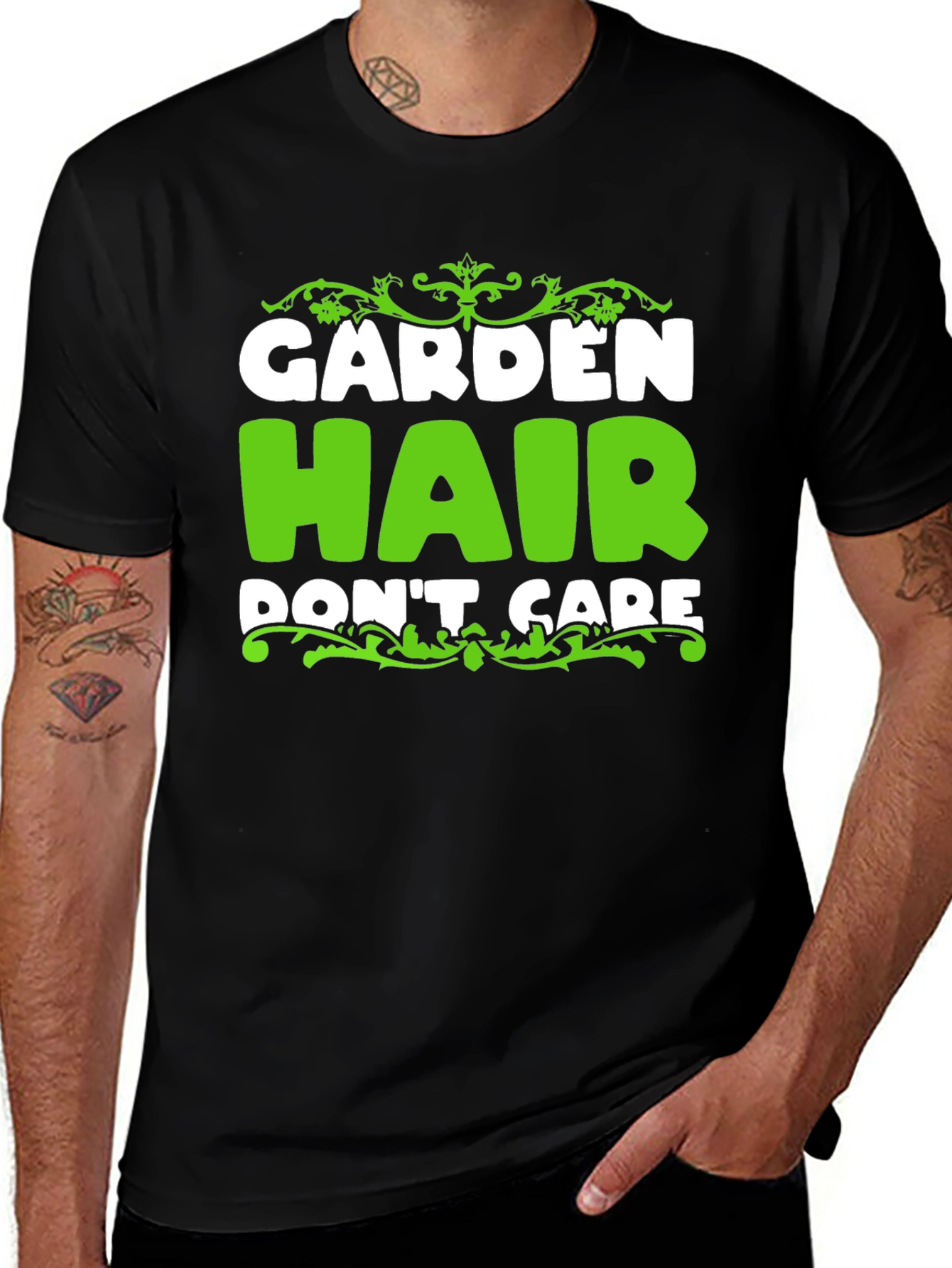 Garden Hair Dont Care - Mens Graphic Tee
