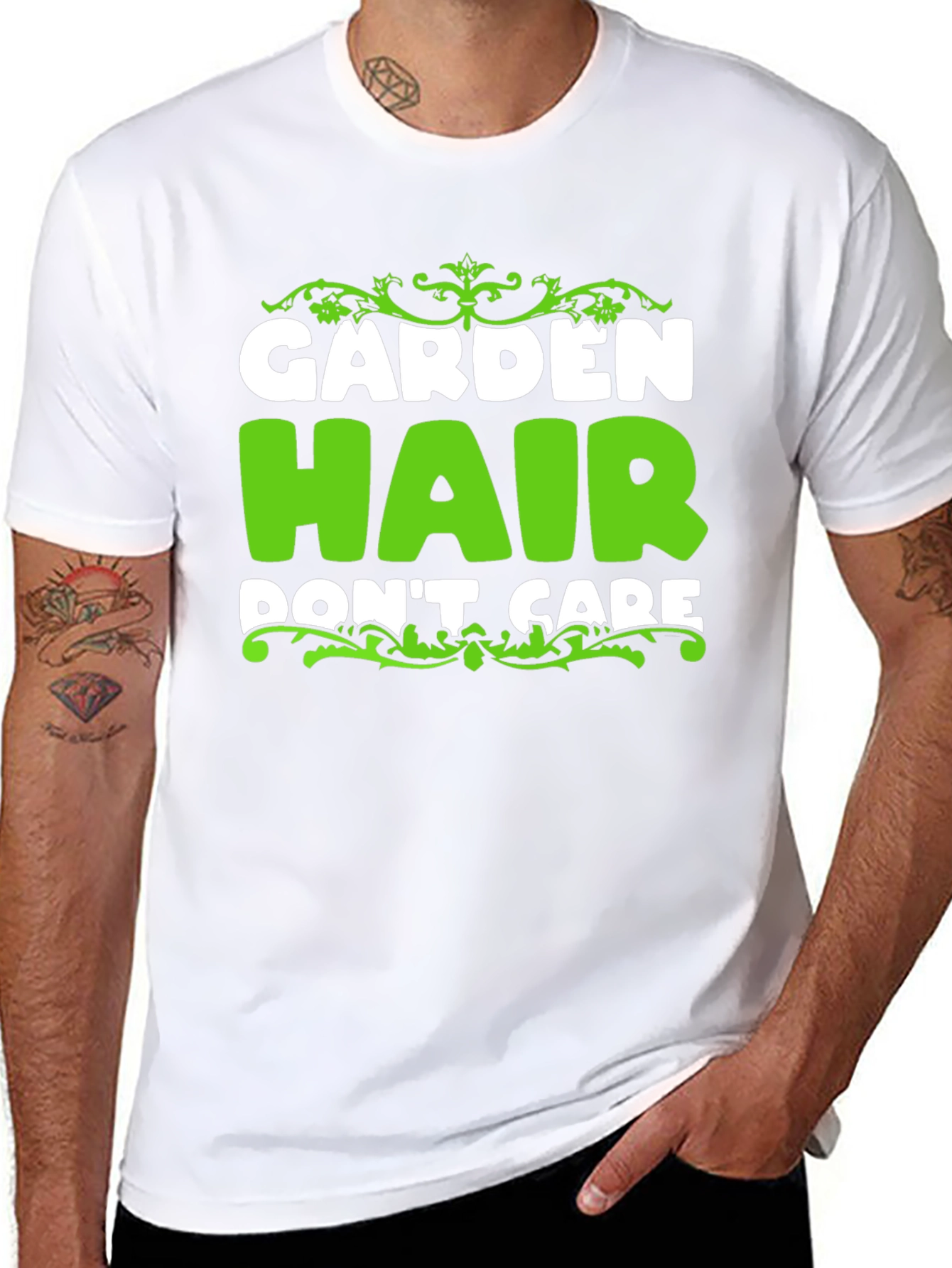 Garden Hair Dont Care - Mens Graphic Tee